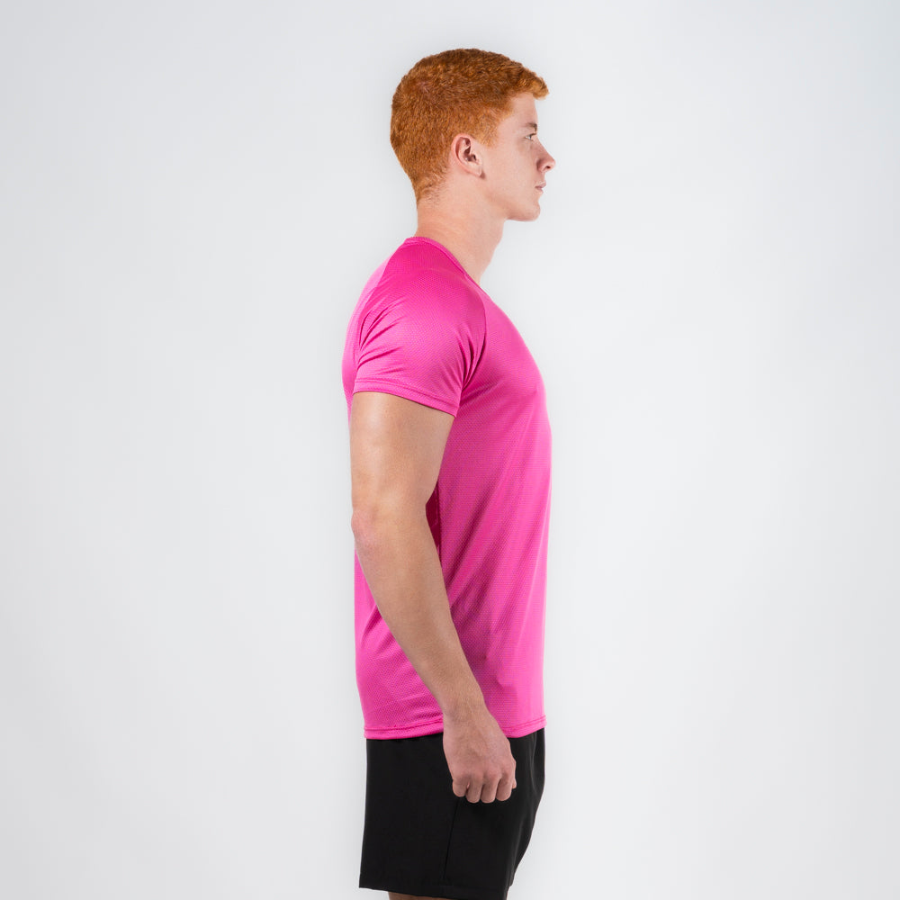 Camiseta Dry Fit Light Lupus Rosa Magenta