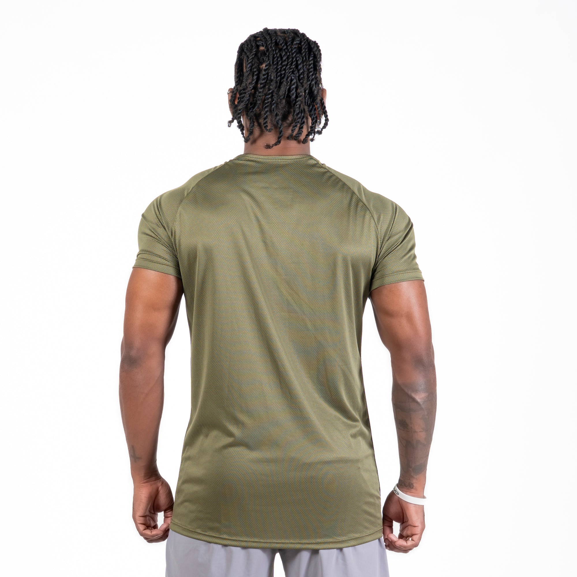 Camiseta Dry Fit Light Lupus Verde Uva