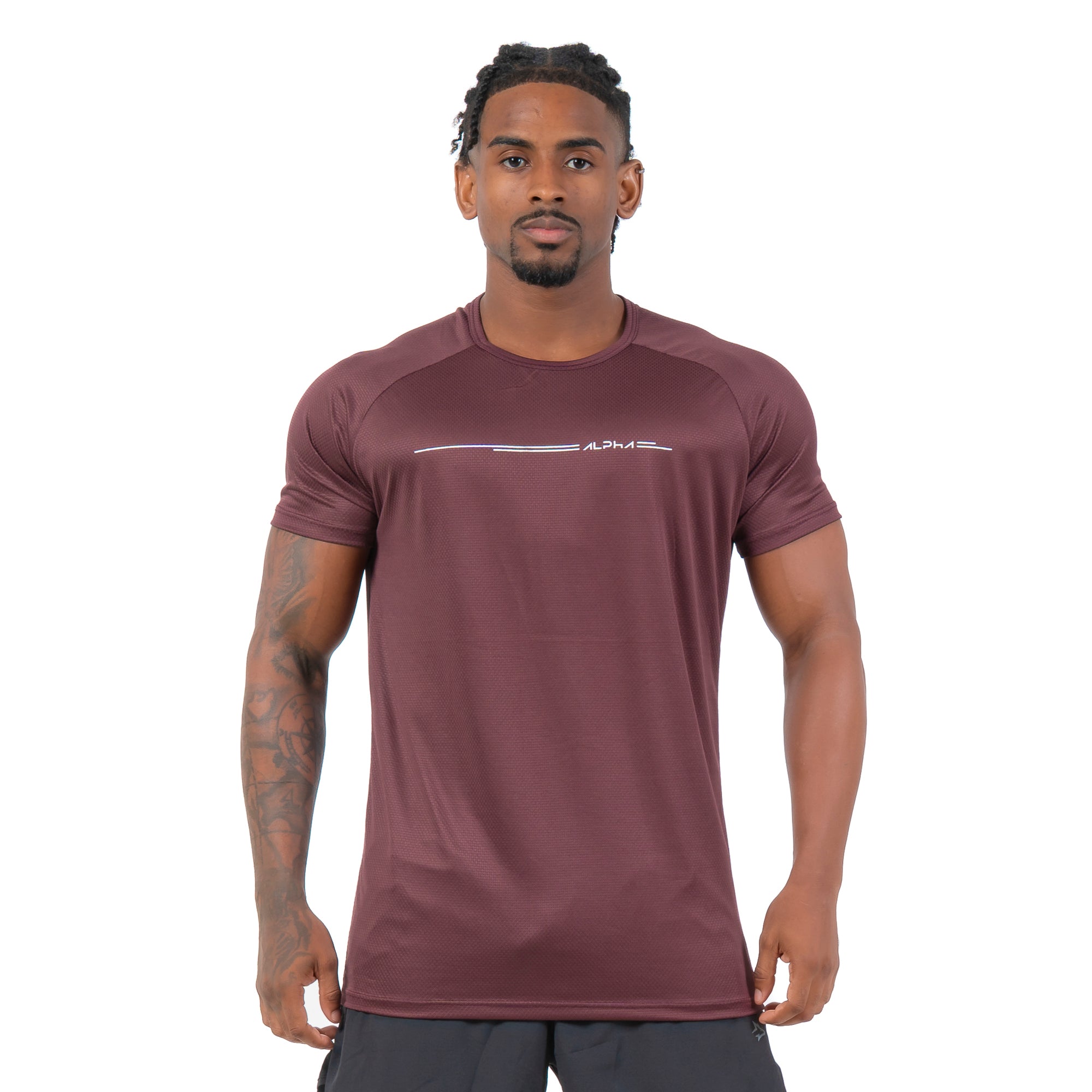 Camiseta Dry Fit Line Move Carmesim