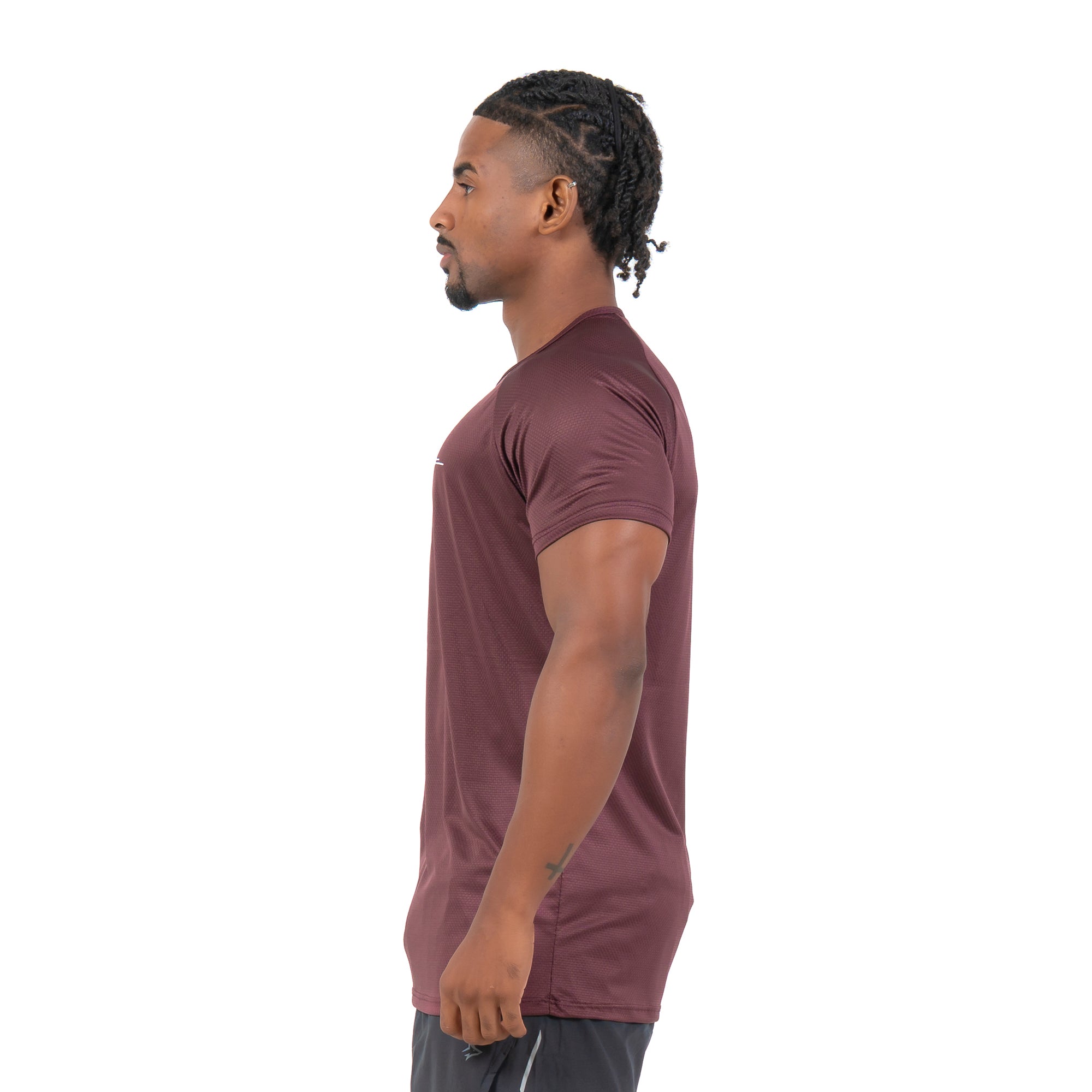 Camiseta Dry Fit Line Move Carmesim