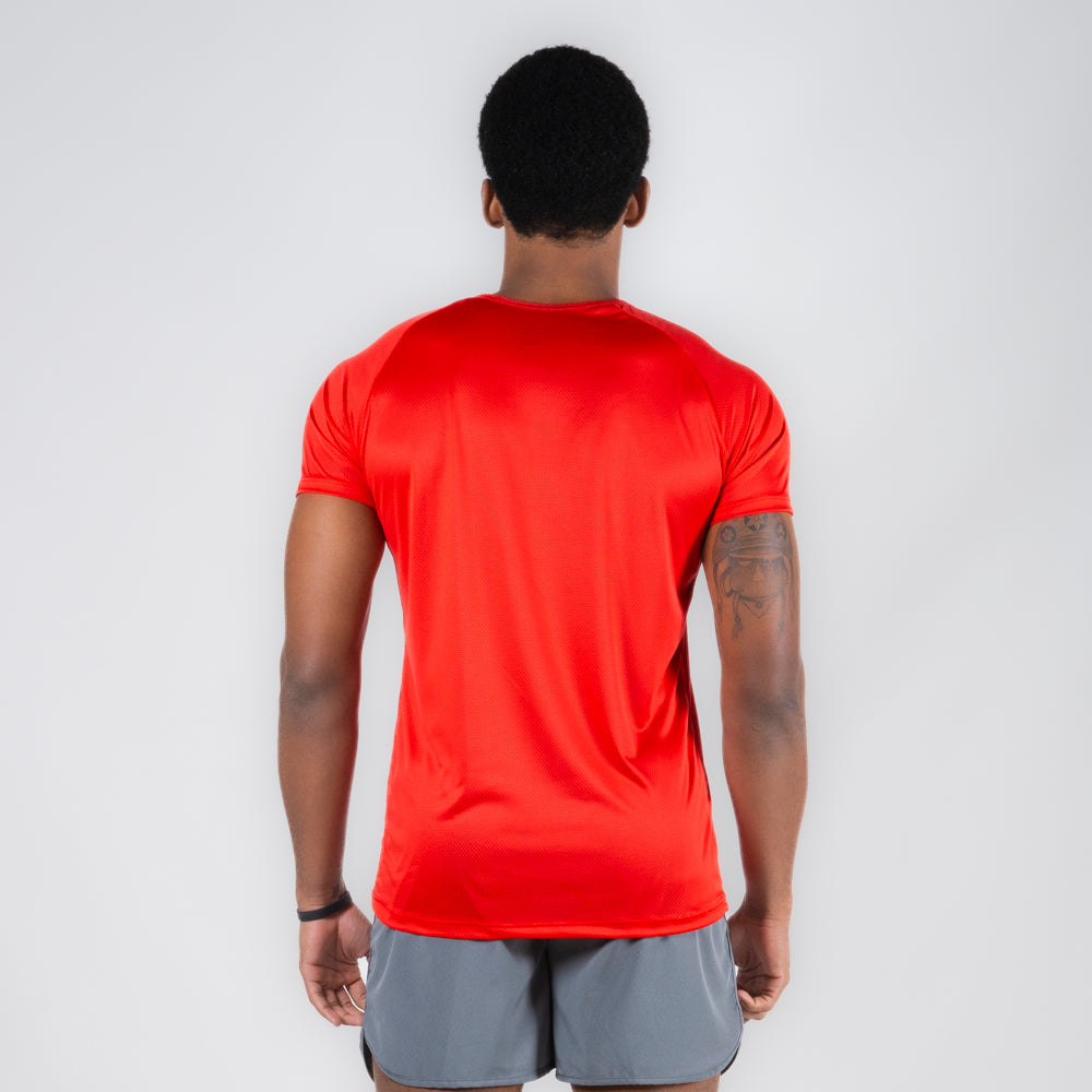Camiseta Dry Fit Line Move Vermelho Acerola