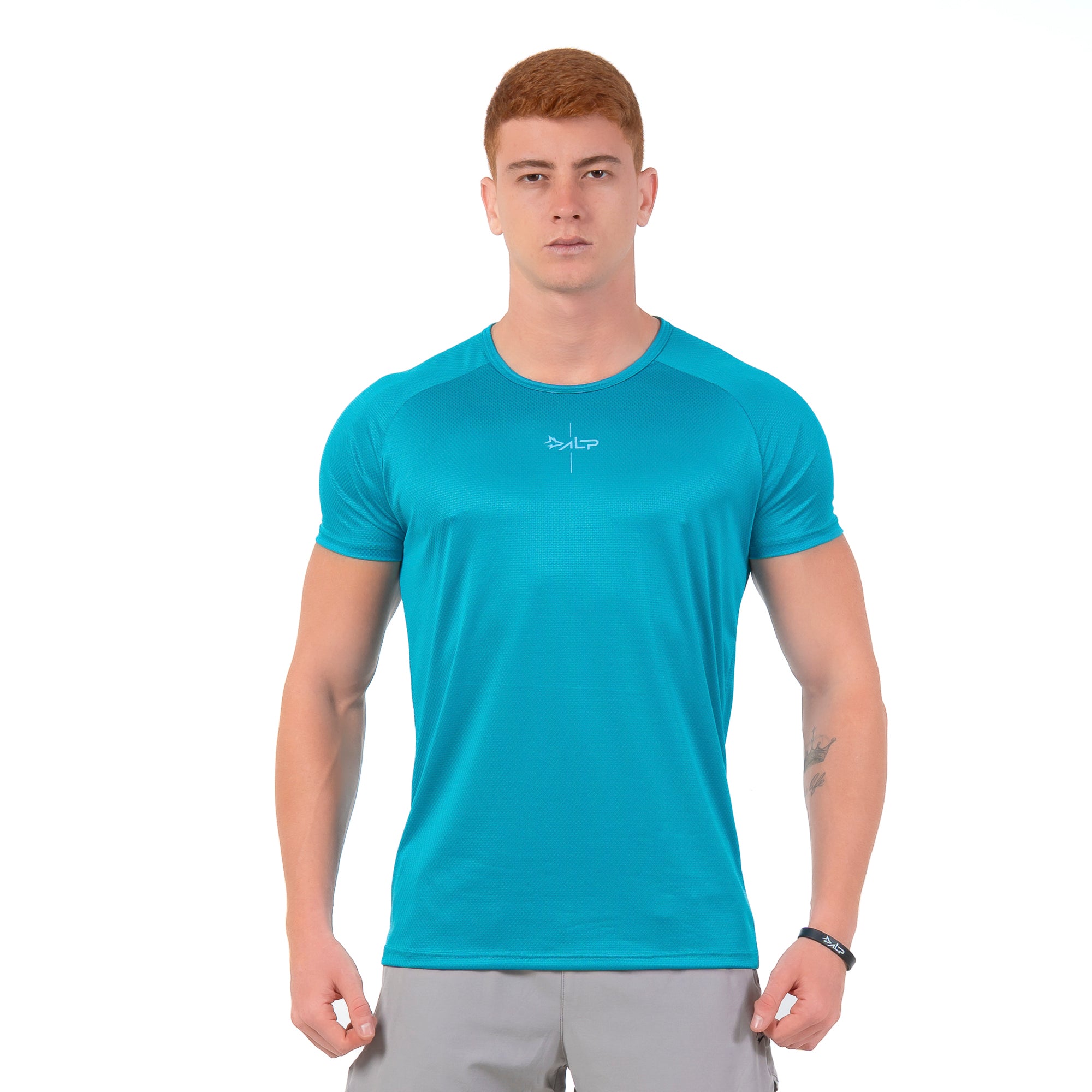 Camiseta Dry Fit Lineup Azul Pacifico