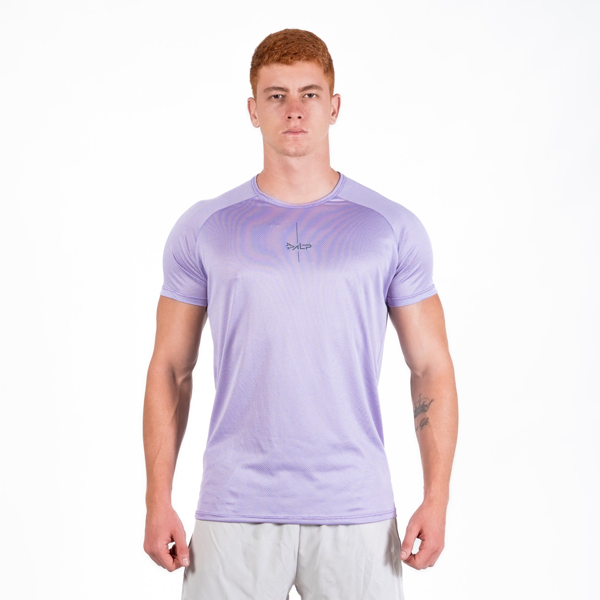 Camiseta Dry Fit Lineup Lilás Malva