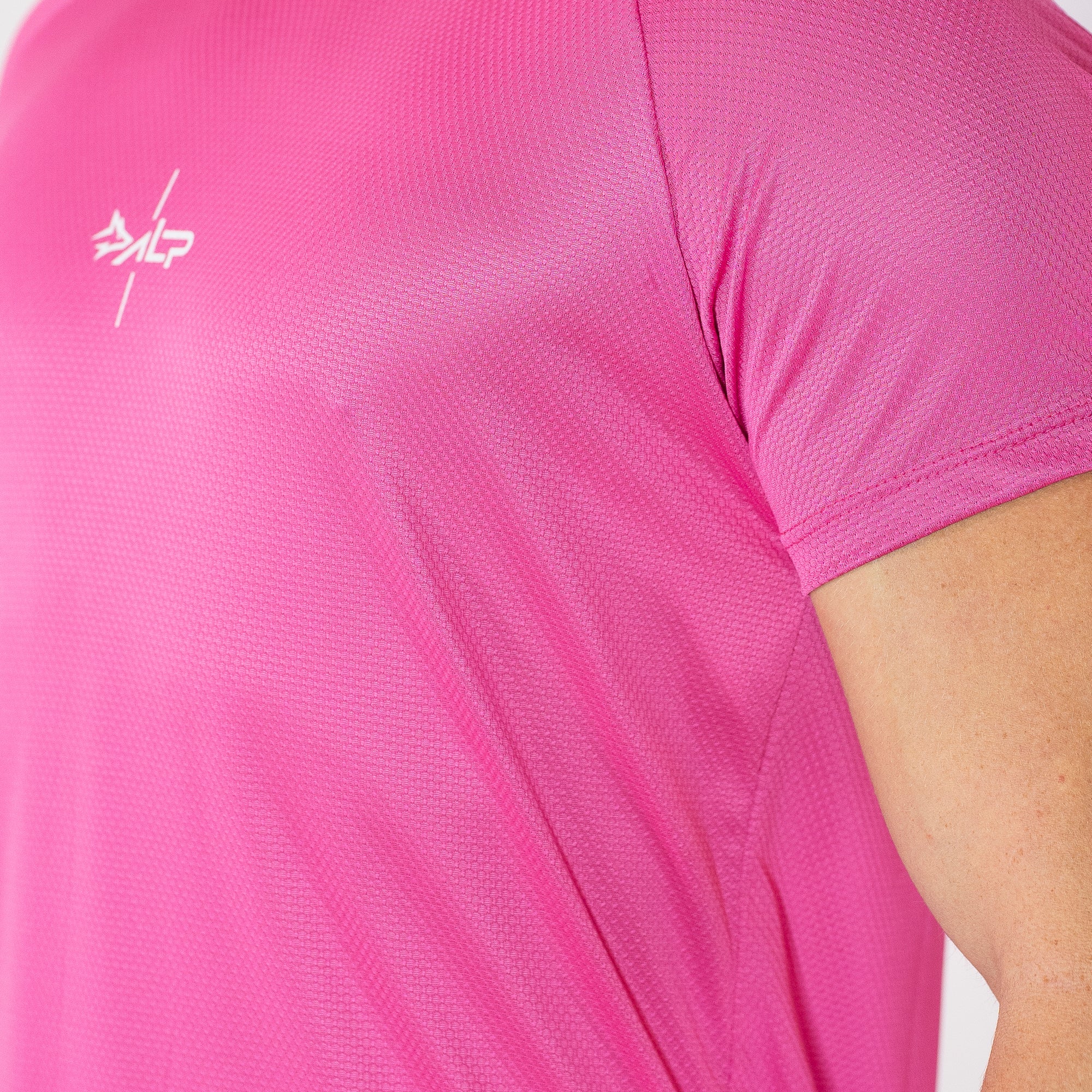 Camiseta Dry Fit Lineup Rosa Magenta