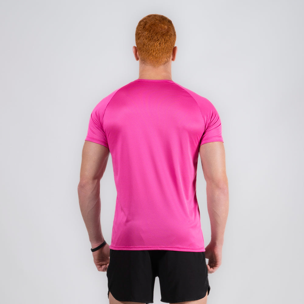 Camiseta Dry Fit Lineup Rosa Magenta