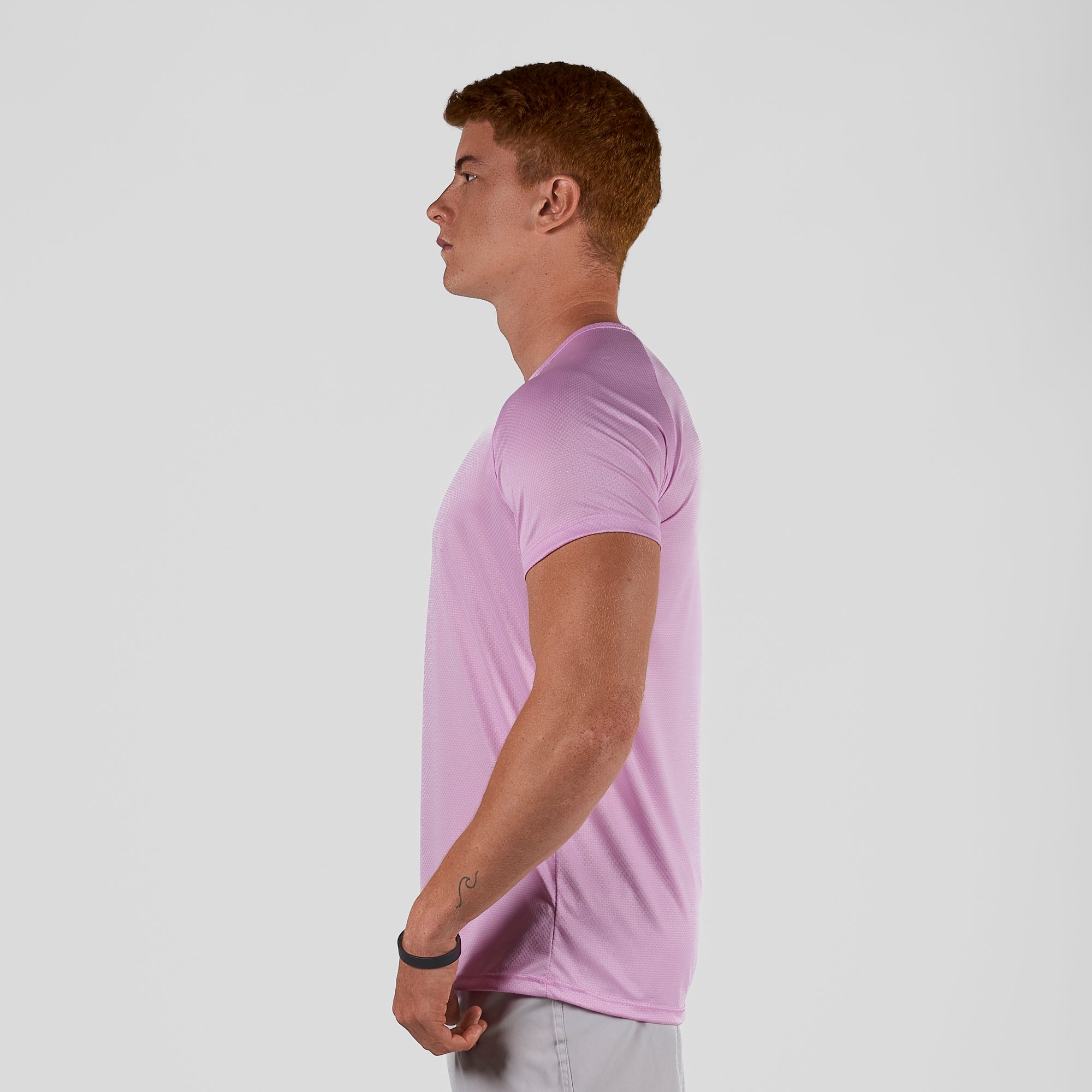 Camiseta Dry Fit Lupus Core Rosa Pétala
