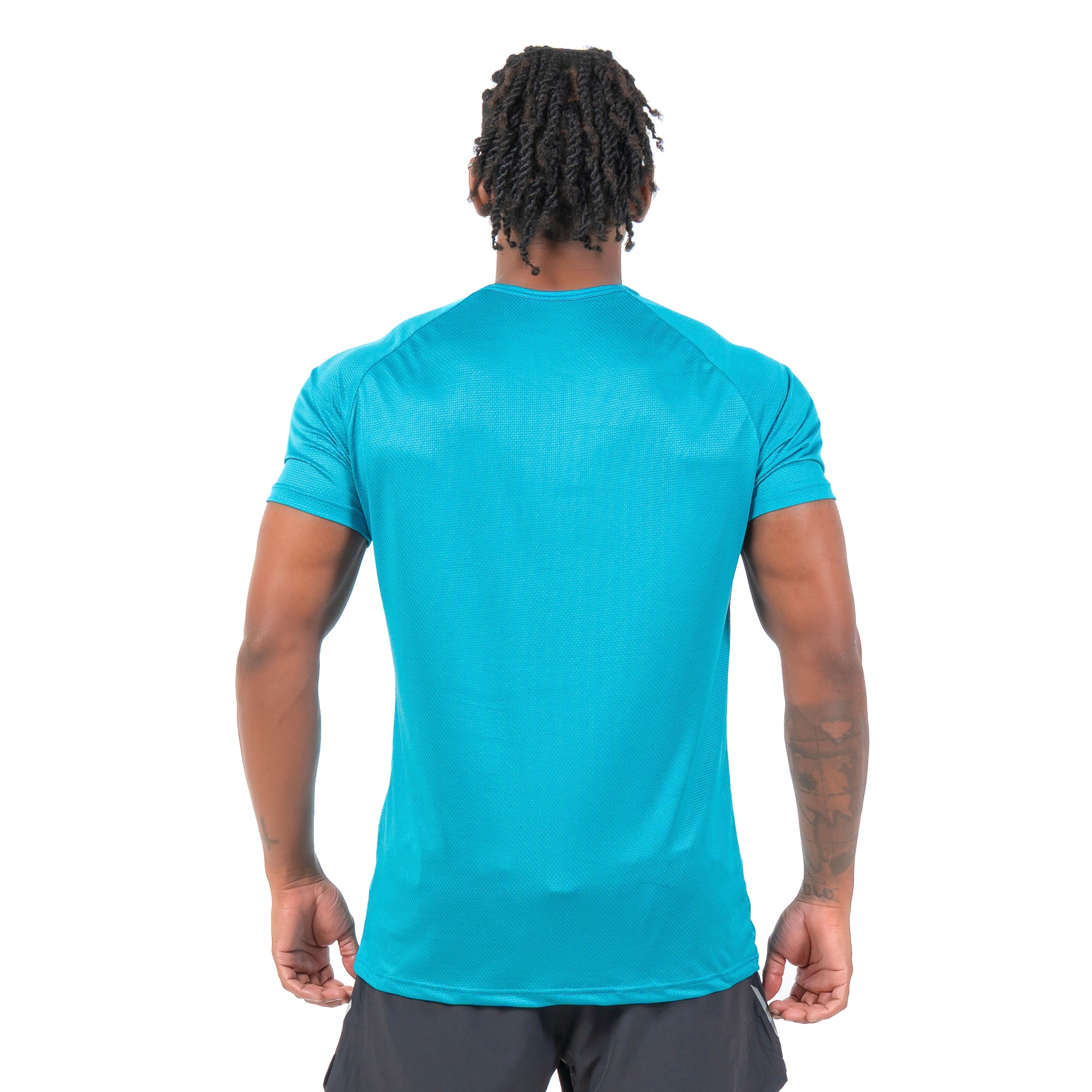 Camiseta Dry Fit Middle Lupus Azul Pacifico