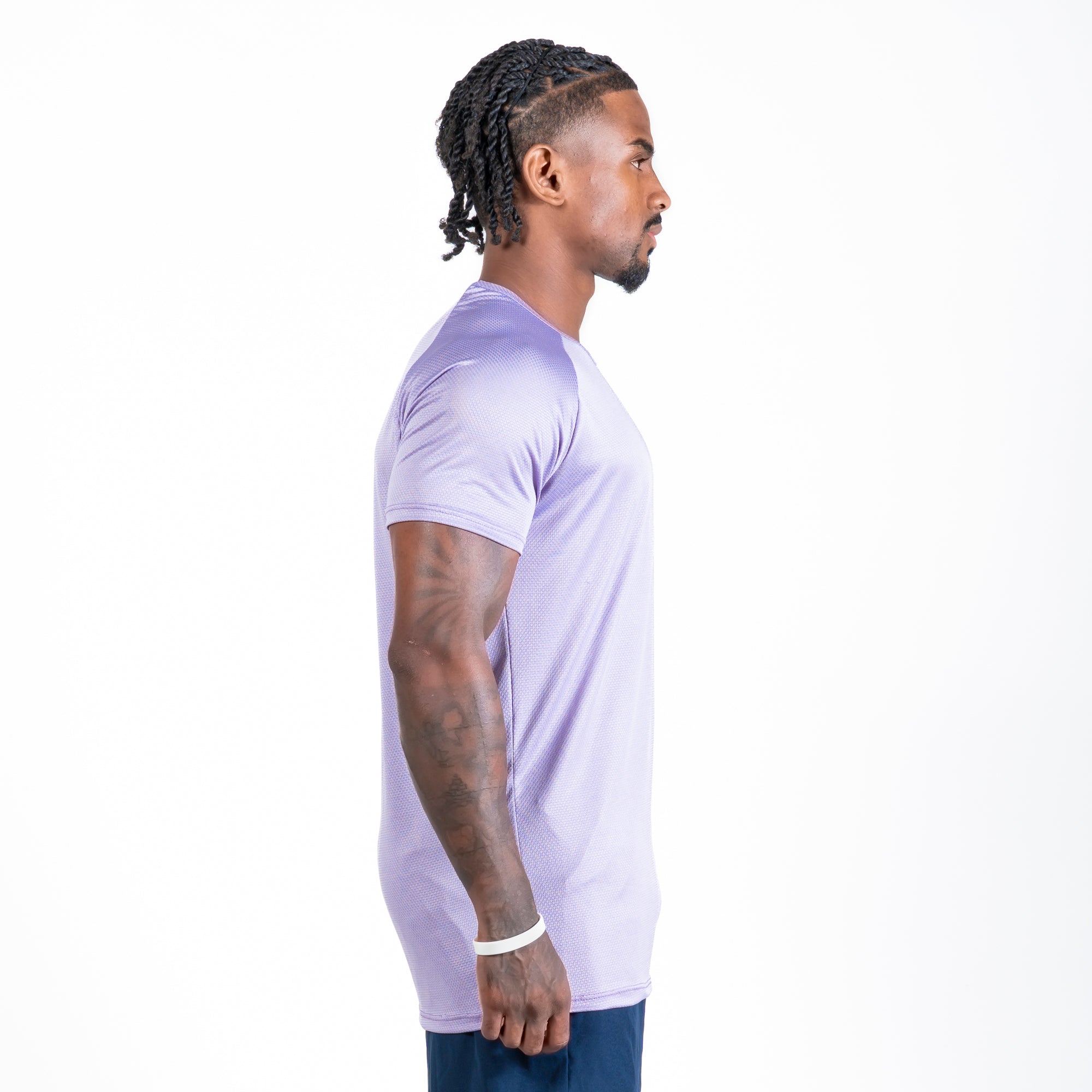 Camiseta Dry Fit Middle Lupus Lilás Malva