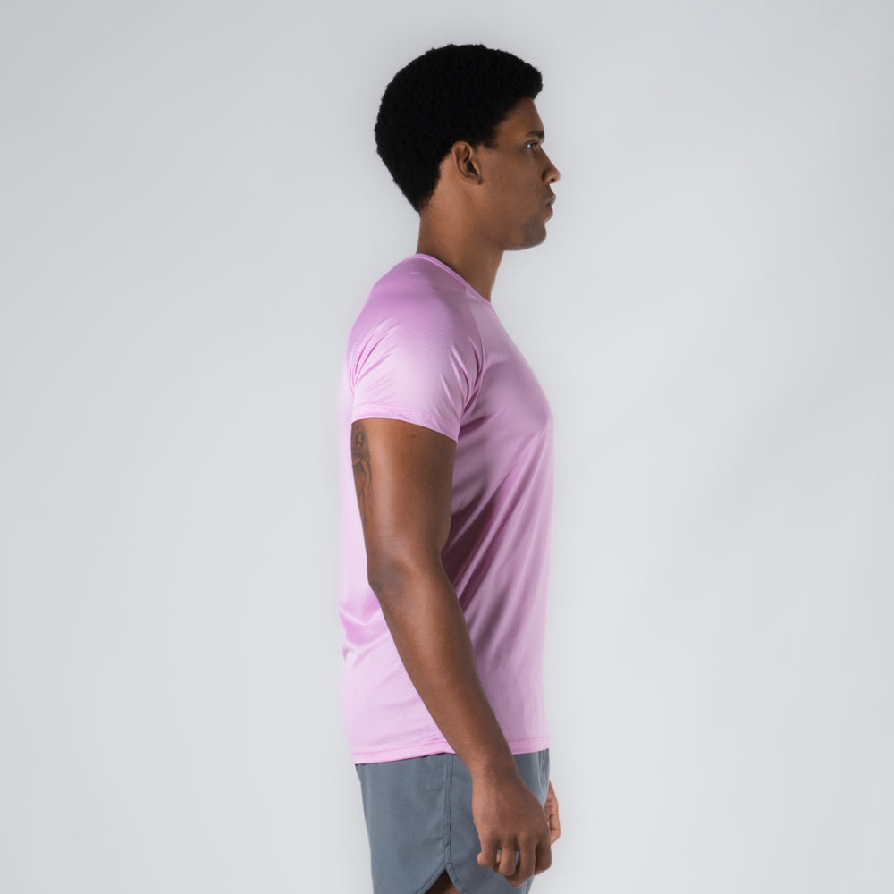 Camiseta Dry Fit Middle Lupus Rosa Pétala