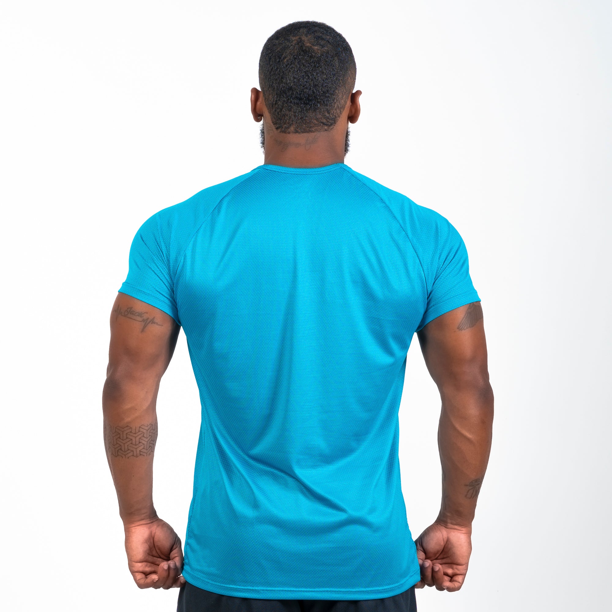 Camiseta Dry Fit Motion Azul Pacífico