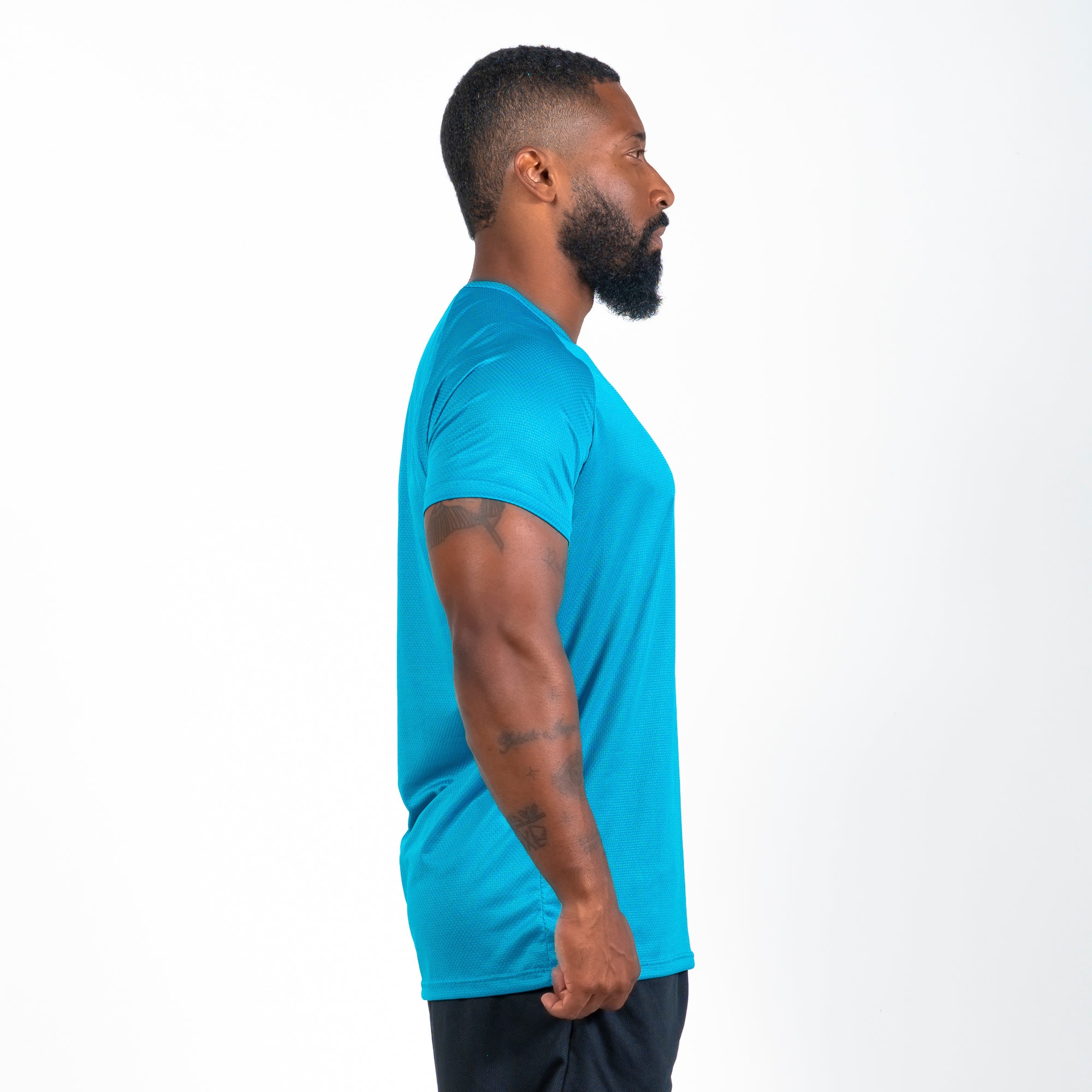 Camiseta Dry Fit Motion Azul Pacífico