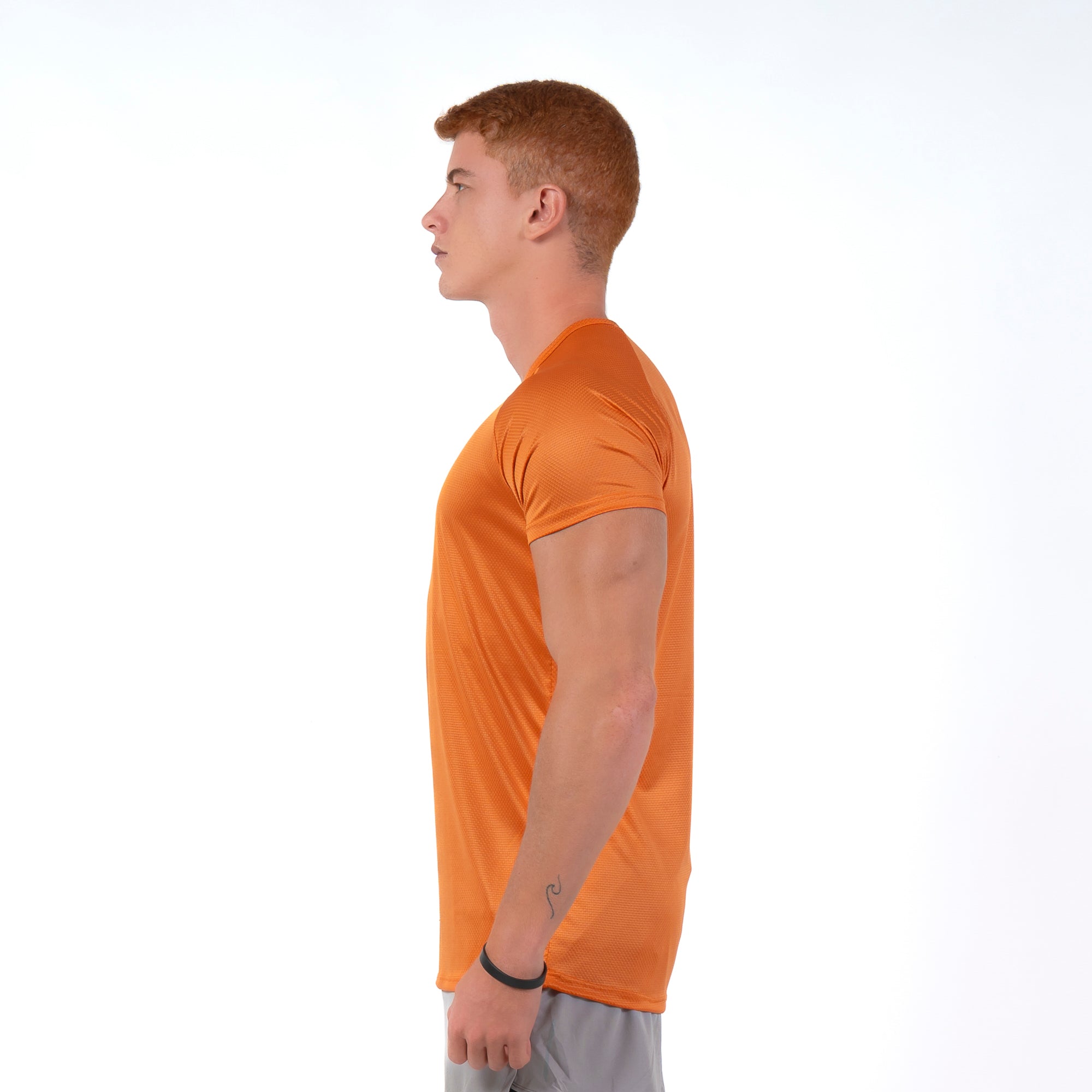 Camiseta Dry Fit Motion Laranja Pêssego