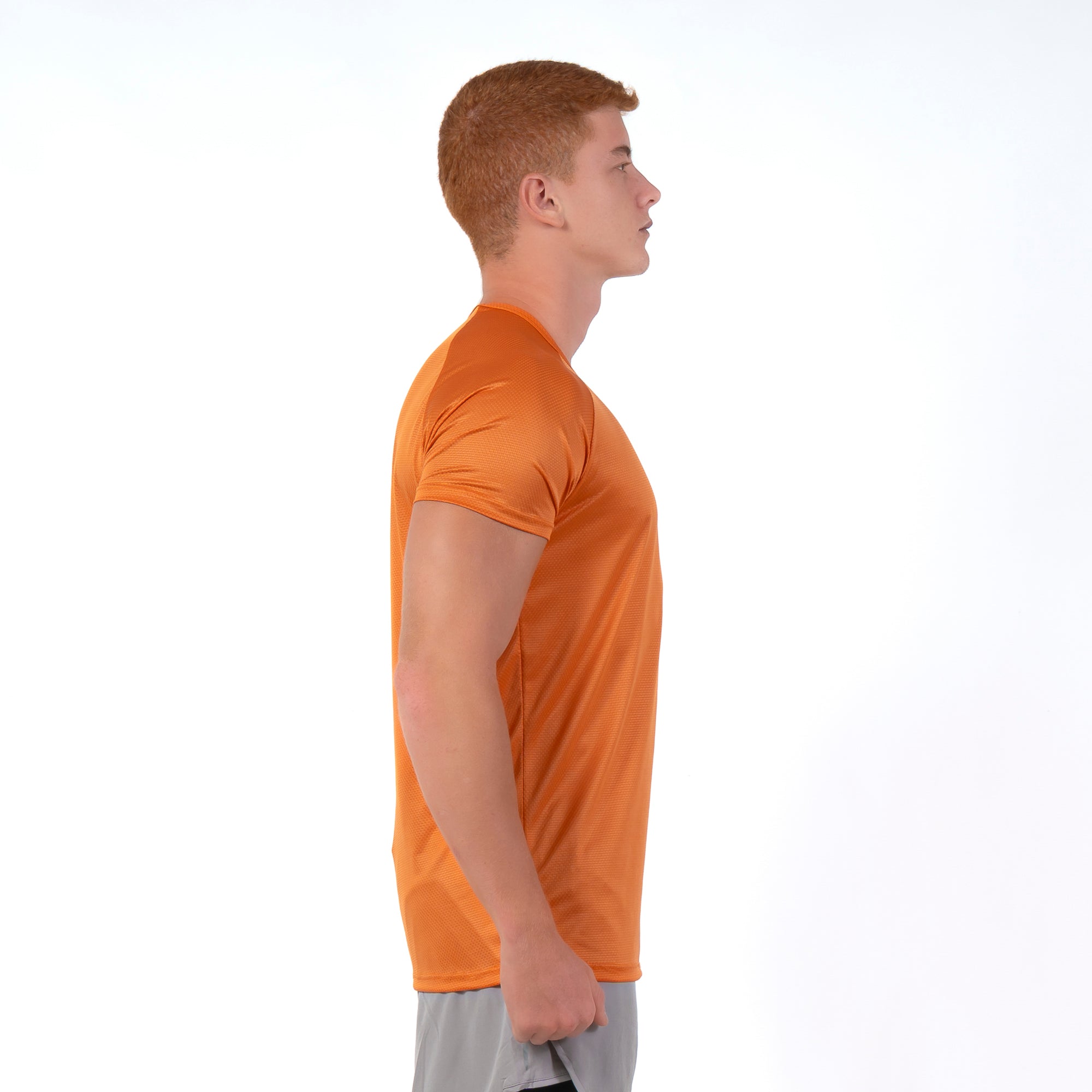 Camiseta Dry Fit Motion Laranja Pêssego
