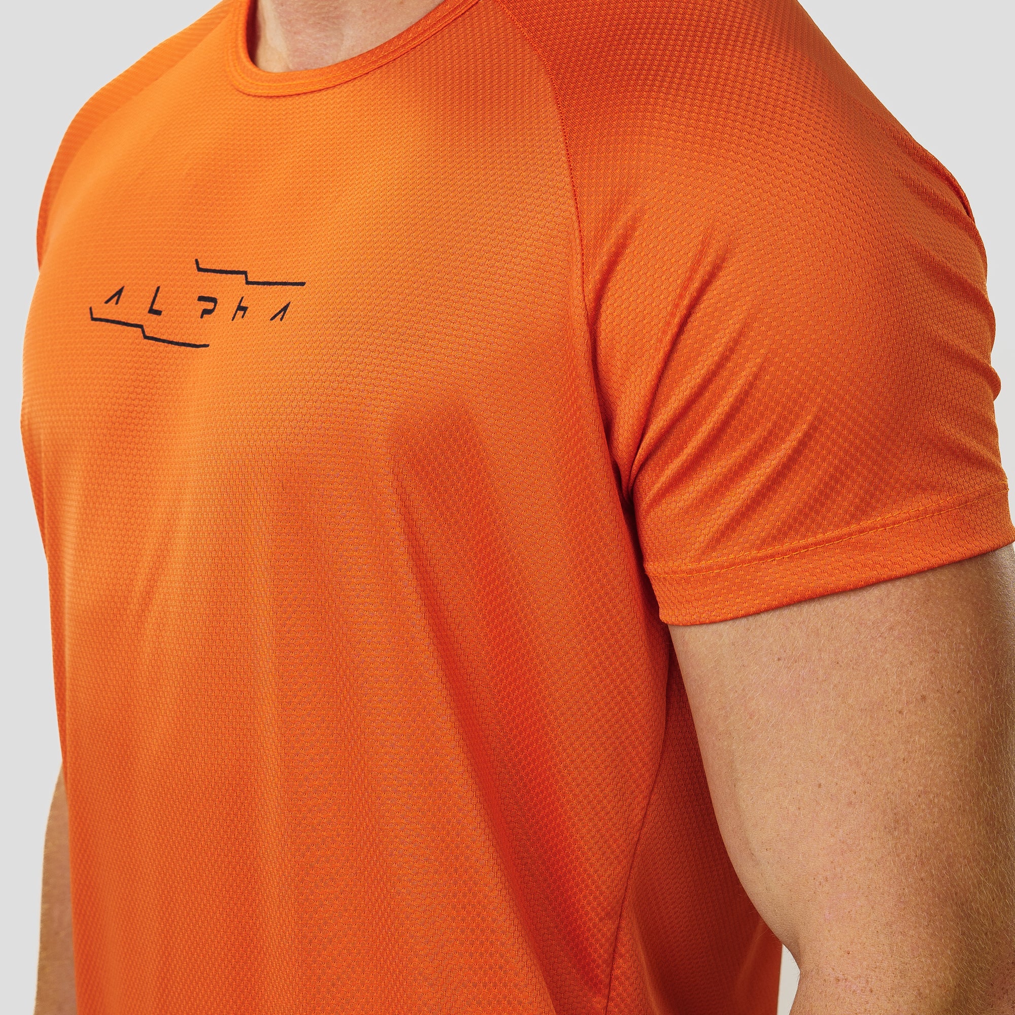 Camiseta Dry Fit Motion Laranja Poente
