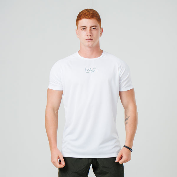 Camiseta Dry Fit Nação Branco