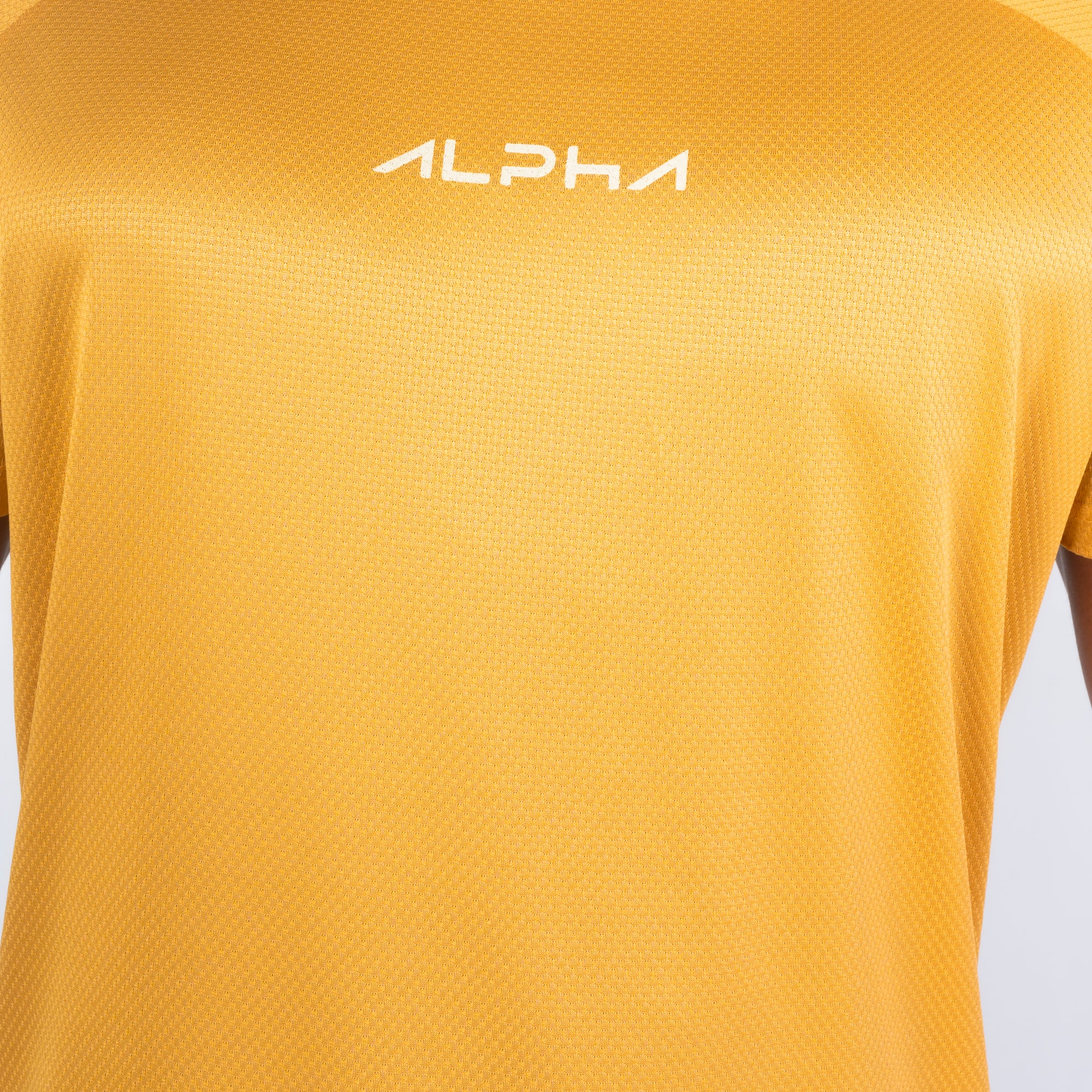 Camiseta Dry Fit New Fluid Açafrão