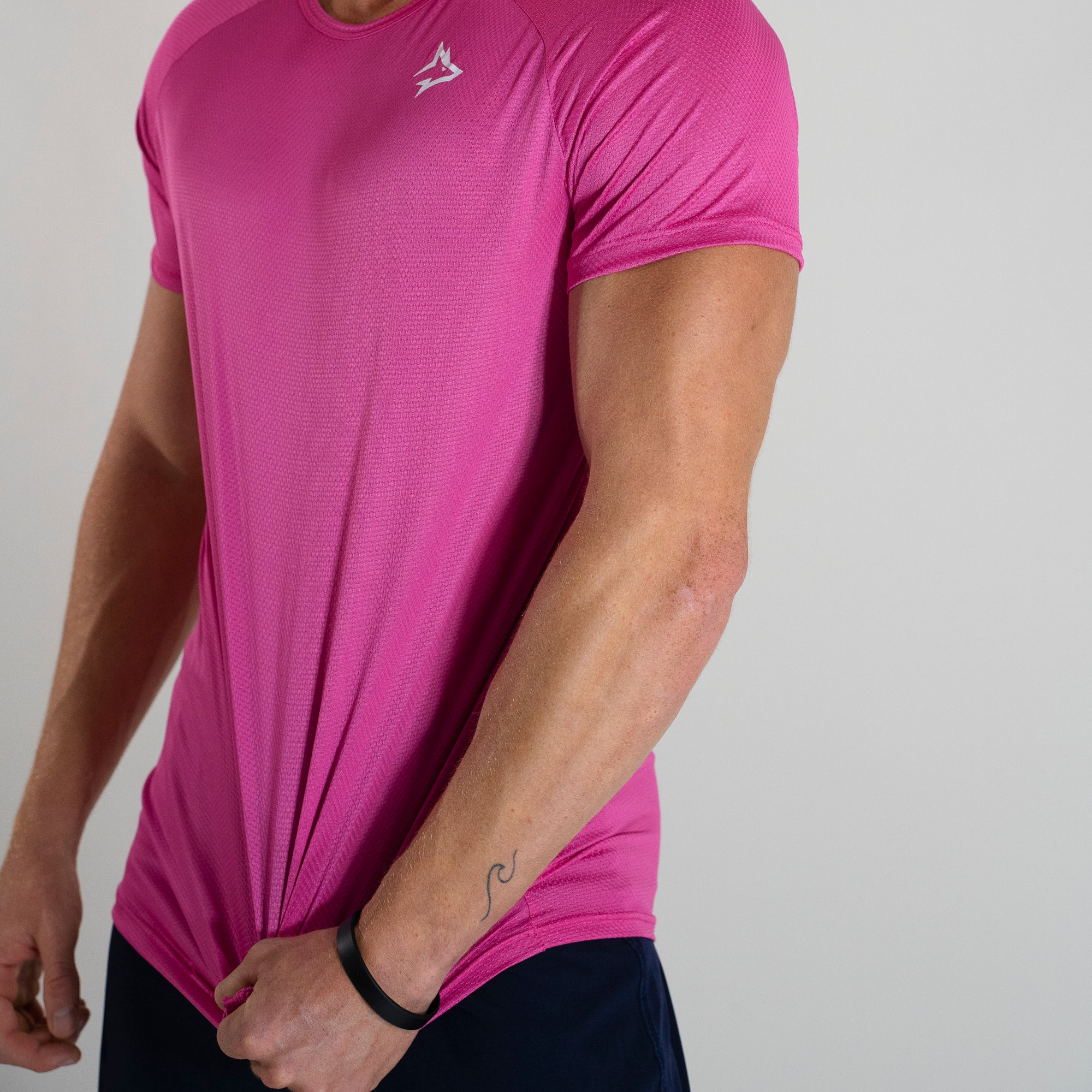 Camiseta Dry Fit New Lupus Rosa Magenta