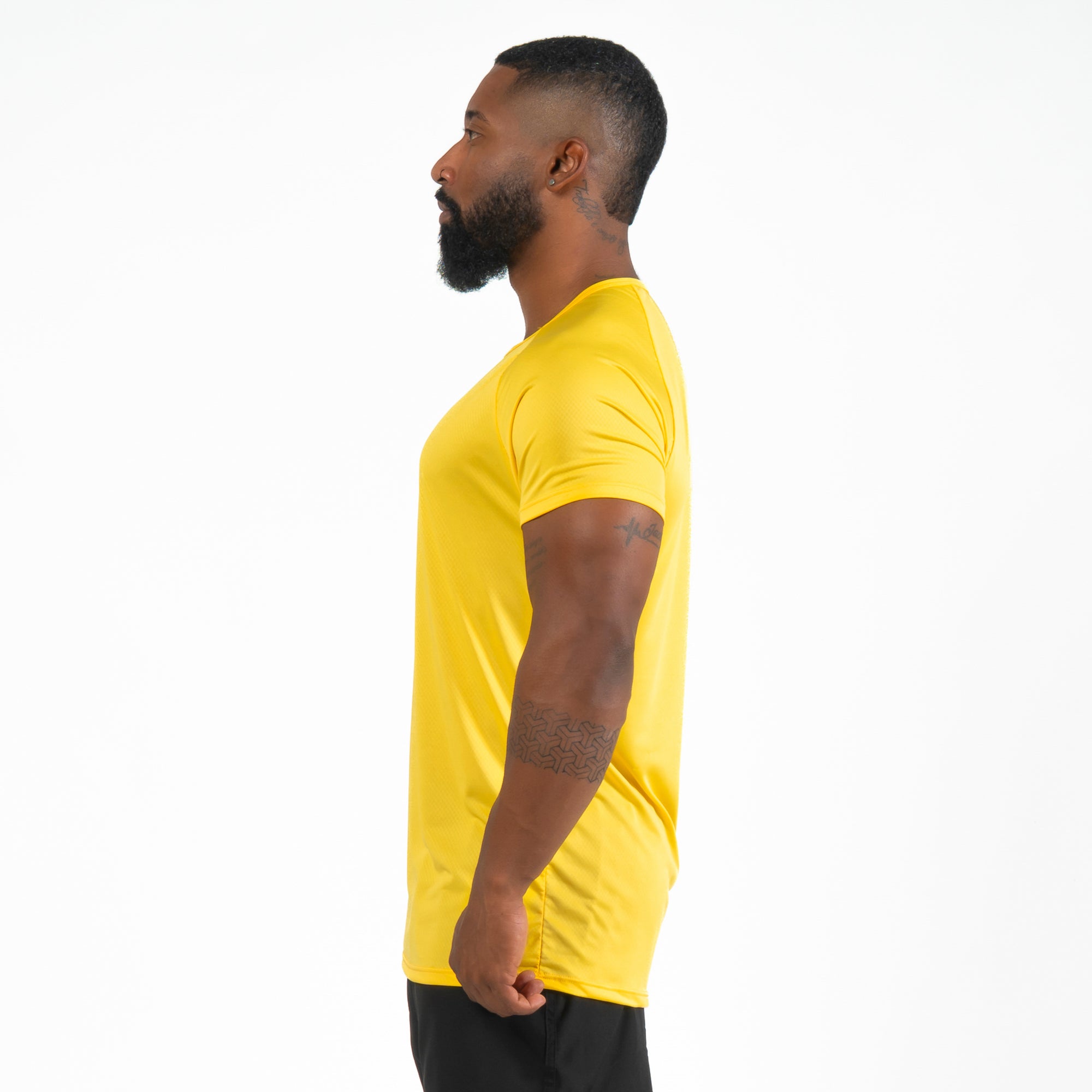 Camiseta Dry Fit New Horizon Amarelo Ouro