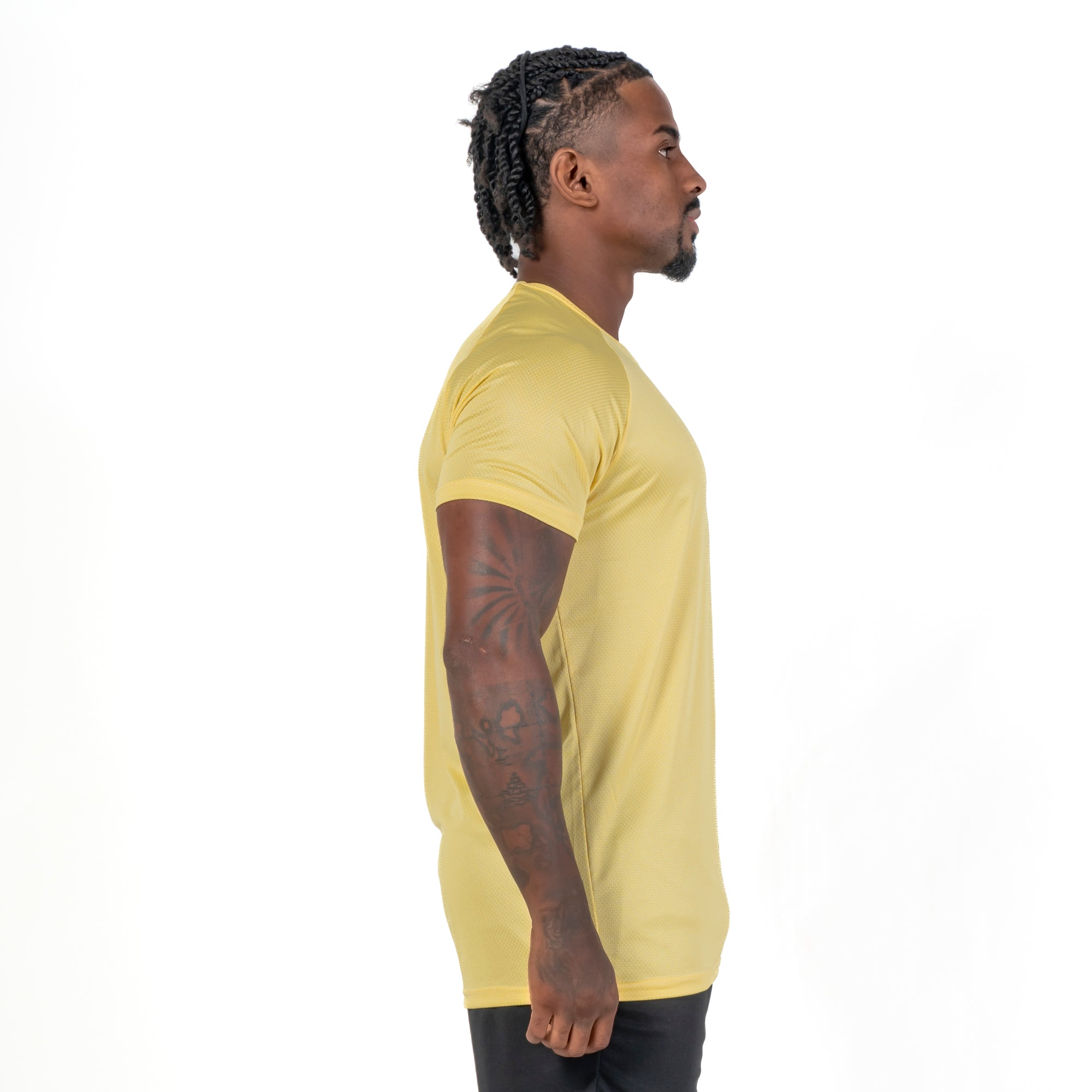 Camiseta Dry Fit New Lupus Amarelo Tropical