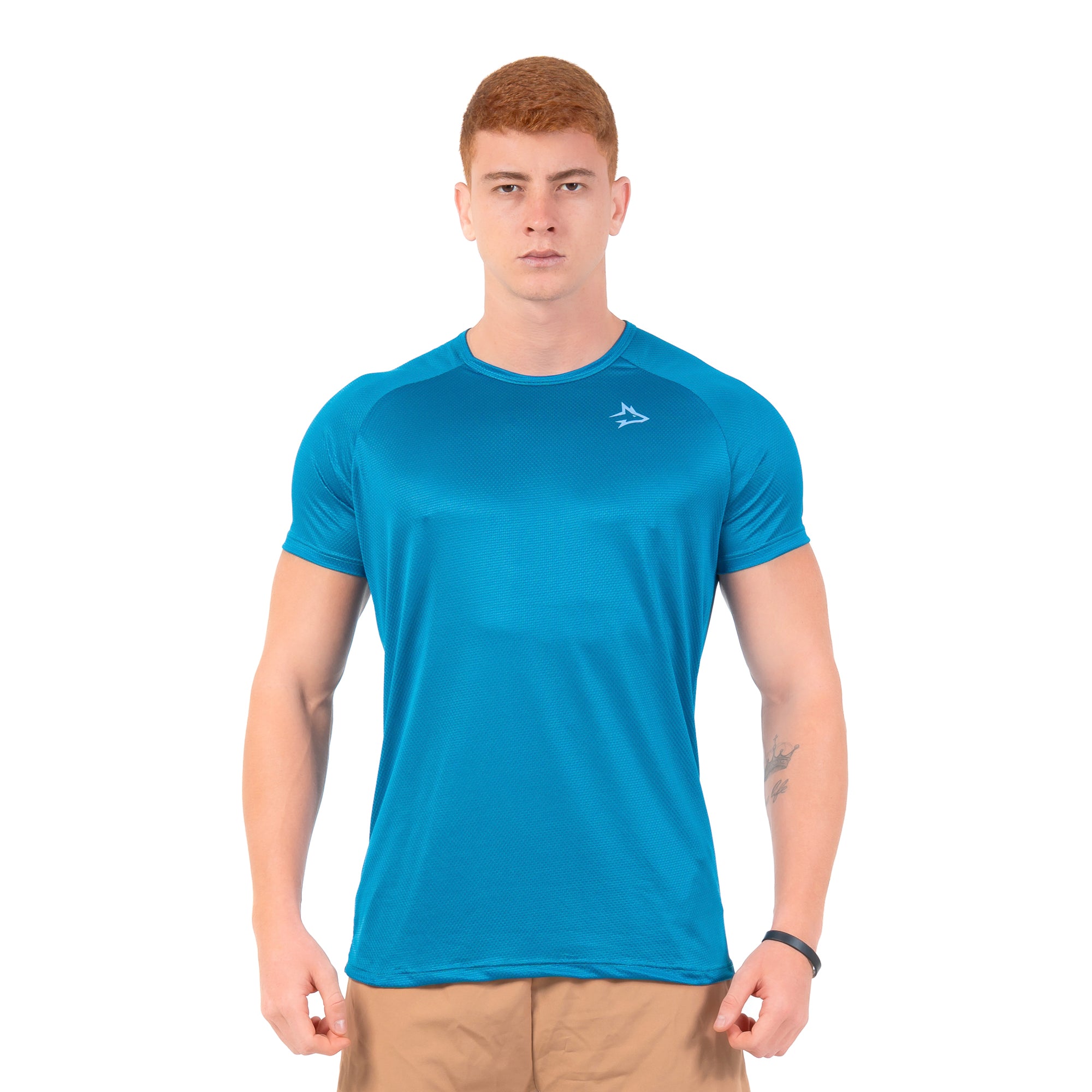 Camiseta Dry Fit New Lupus Azul Safira