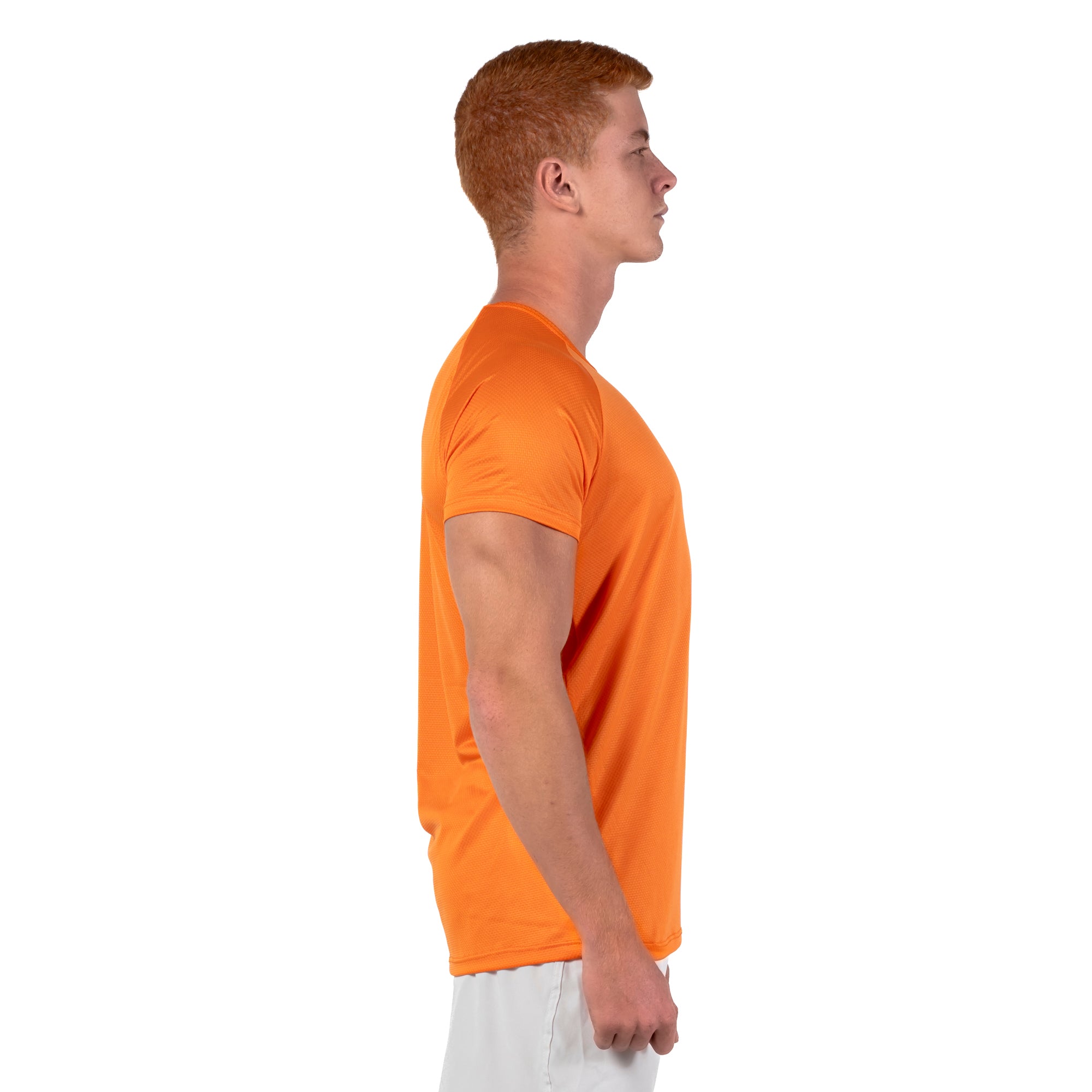 Camiseta Dry Fit New Lupus Laranja Intenso