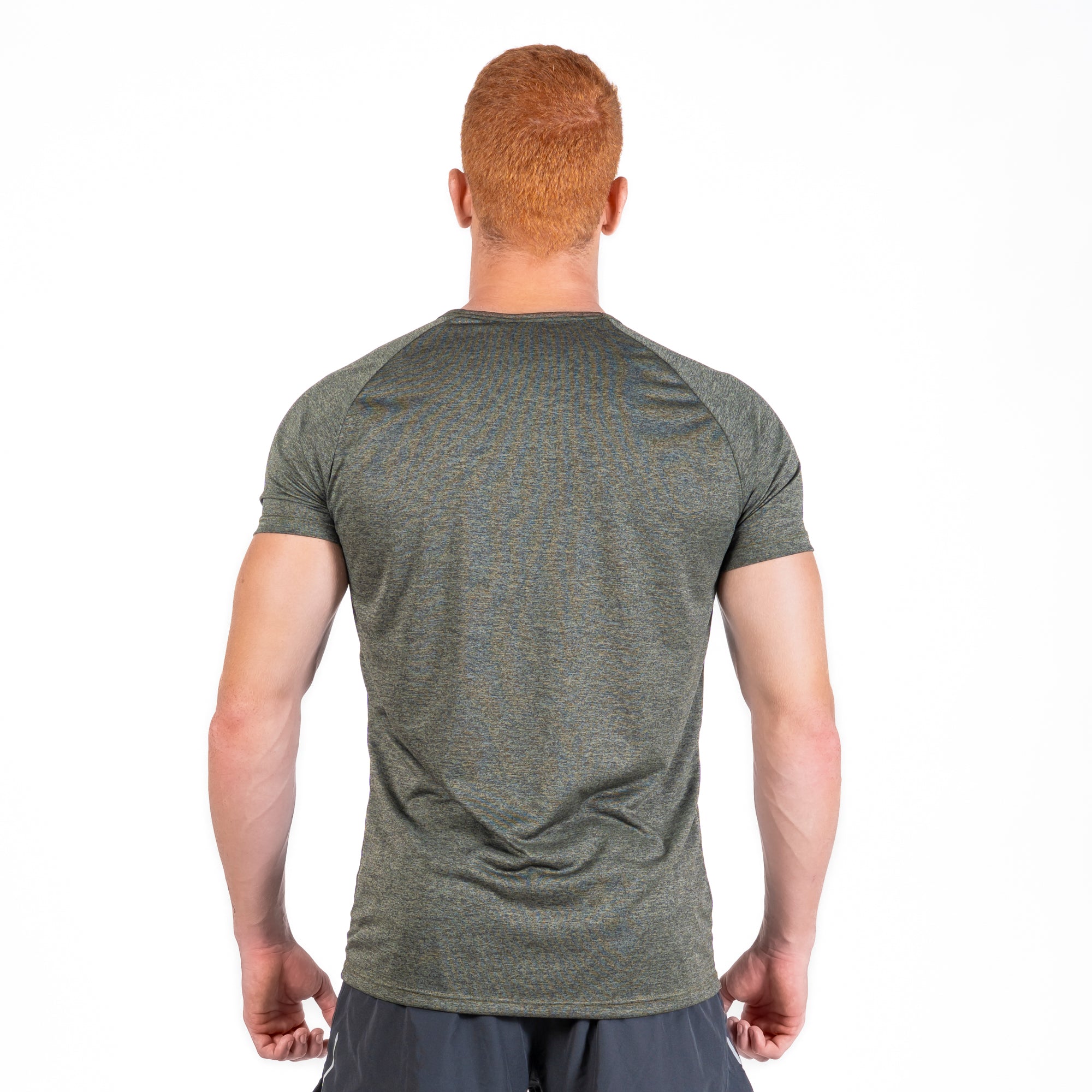 Camiseta Dry Fit New Lupus Mescla Verde