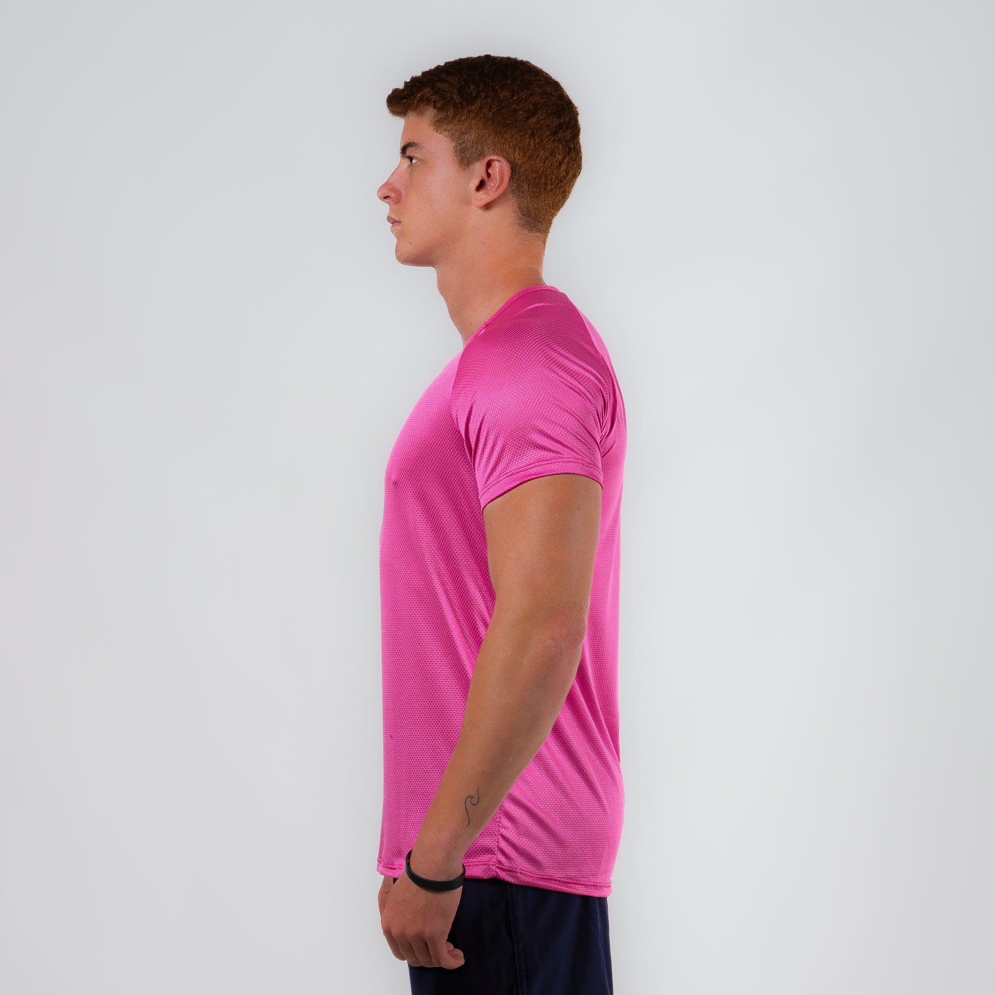 Camiseta Dry Fit New Lupus Rosa Magenta