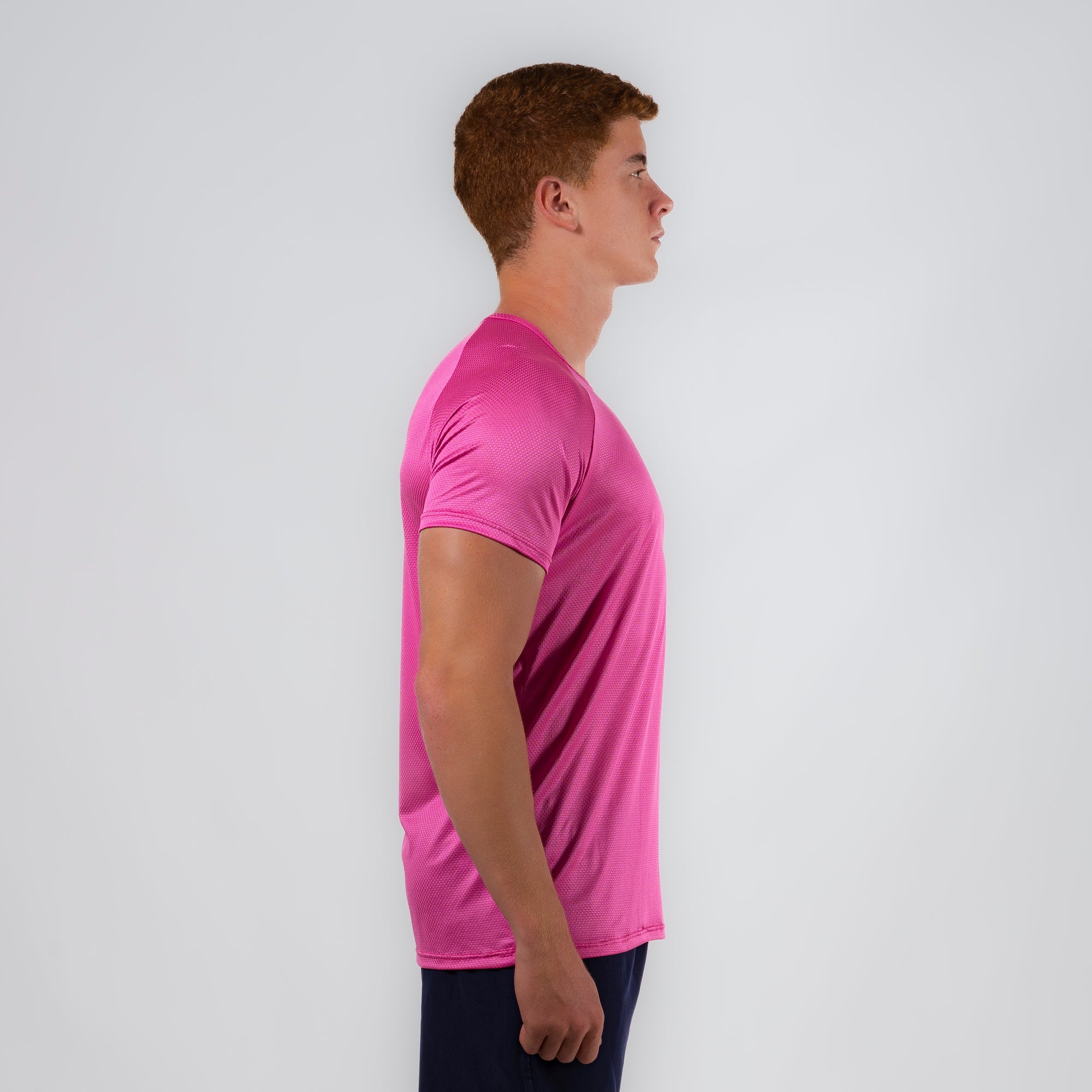 Camiseta Dry Fit New Lupus Rosa Magenta