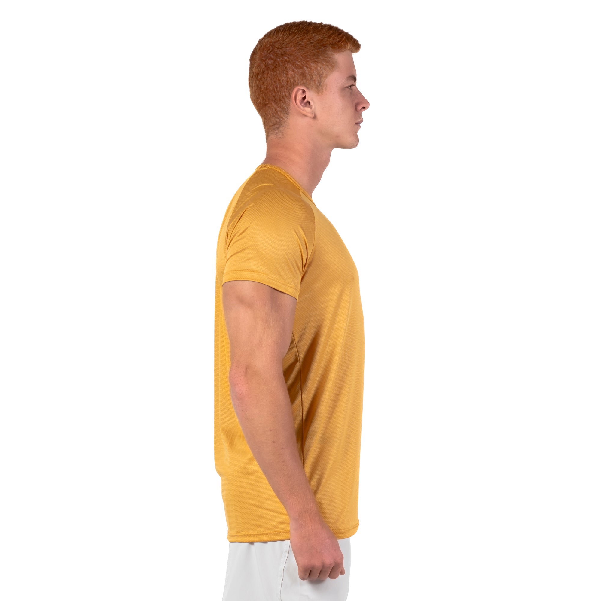 Camiseta Dry Fit New Tenacity Açafrão