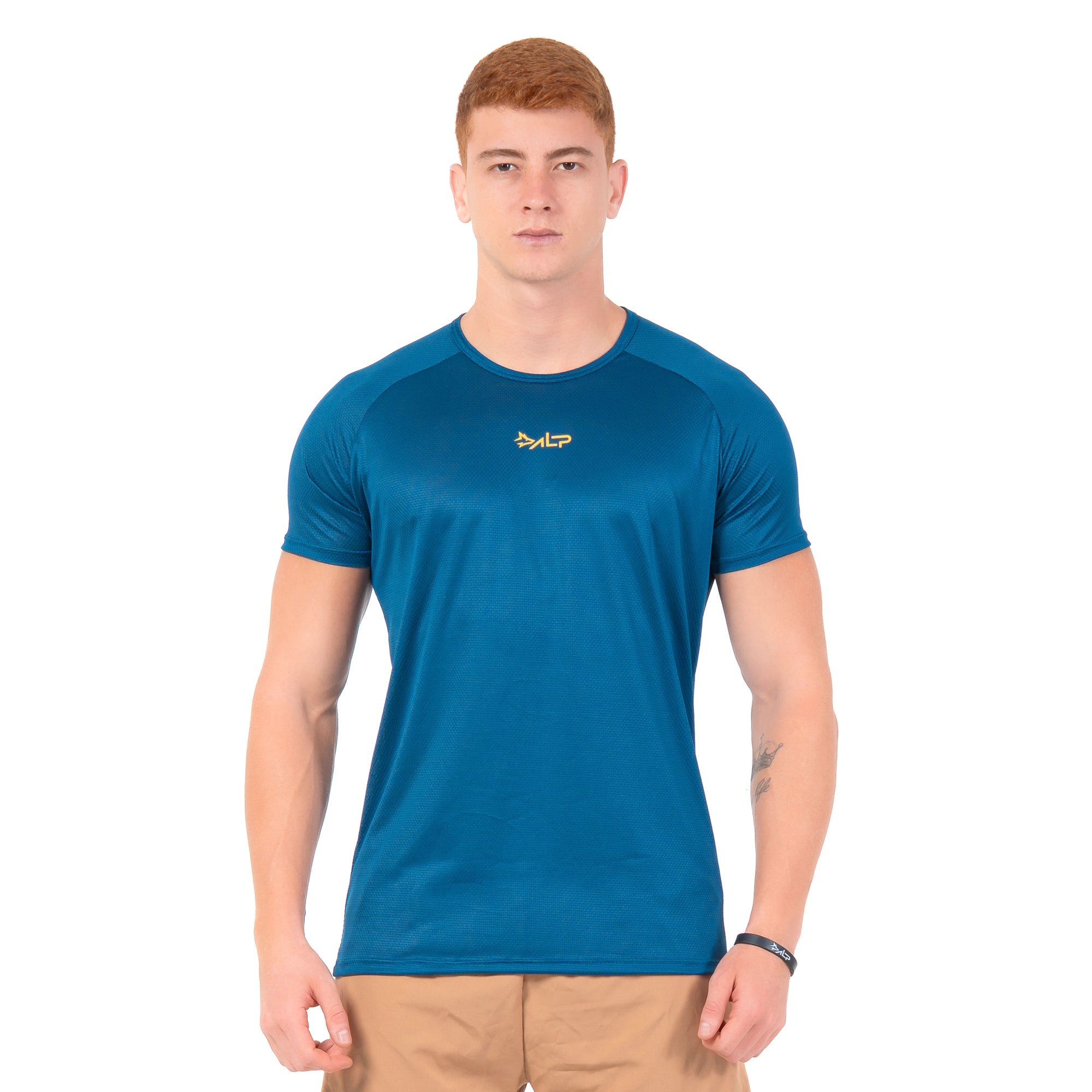 Camiseta Dry Fit New Tenacity Azul Egipcio