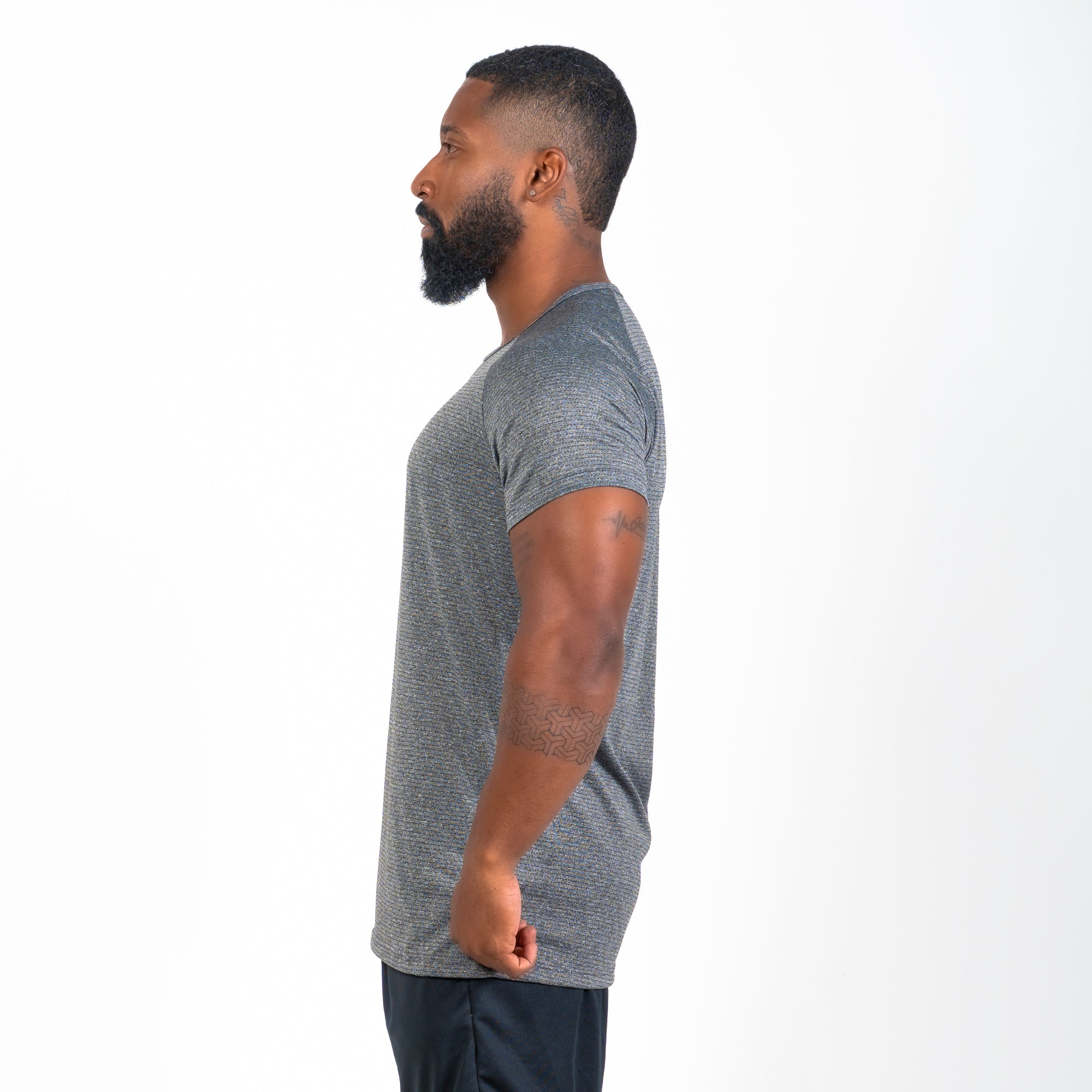 Camiseta Dry Fit New Tenacity Chumbo