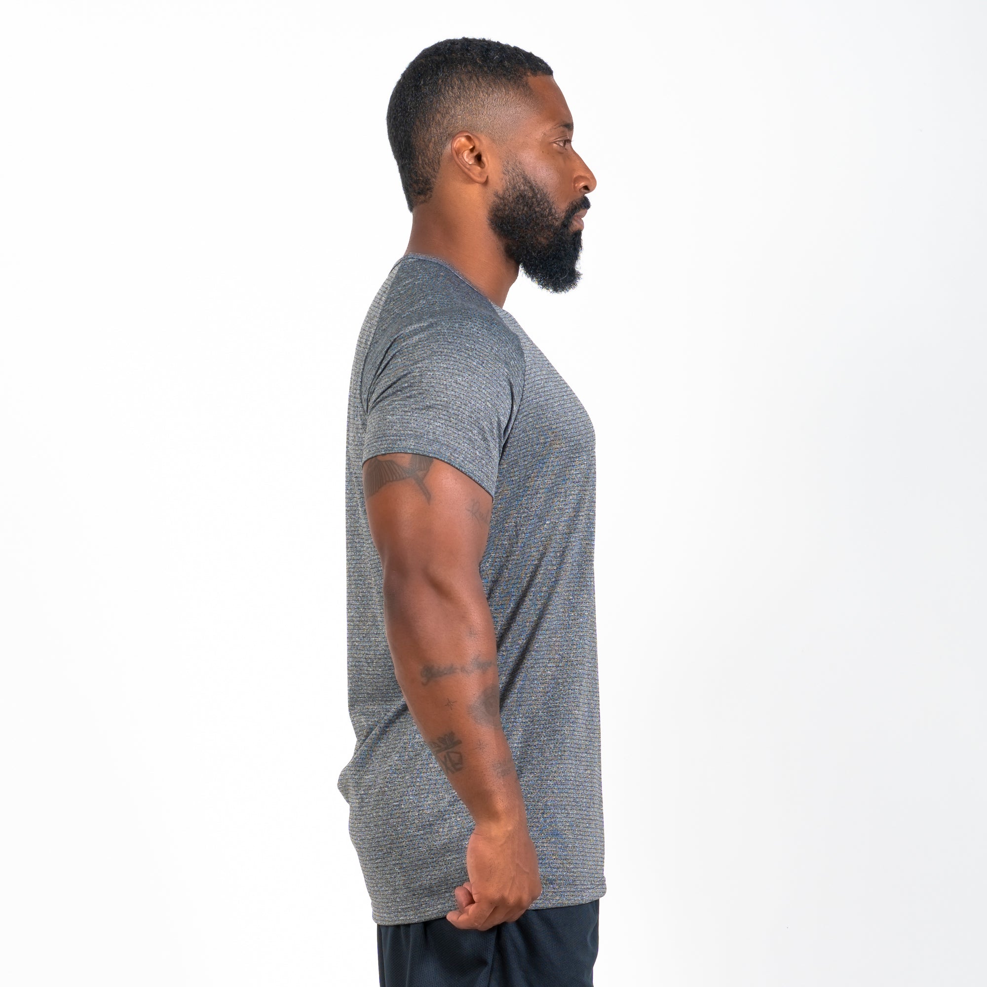 Camiseta Dry Fit New Tenacity Chumbo