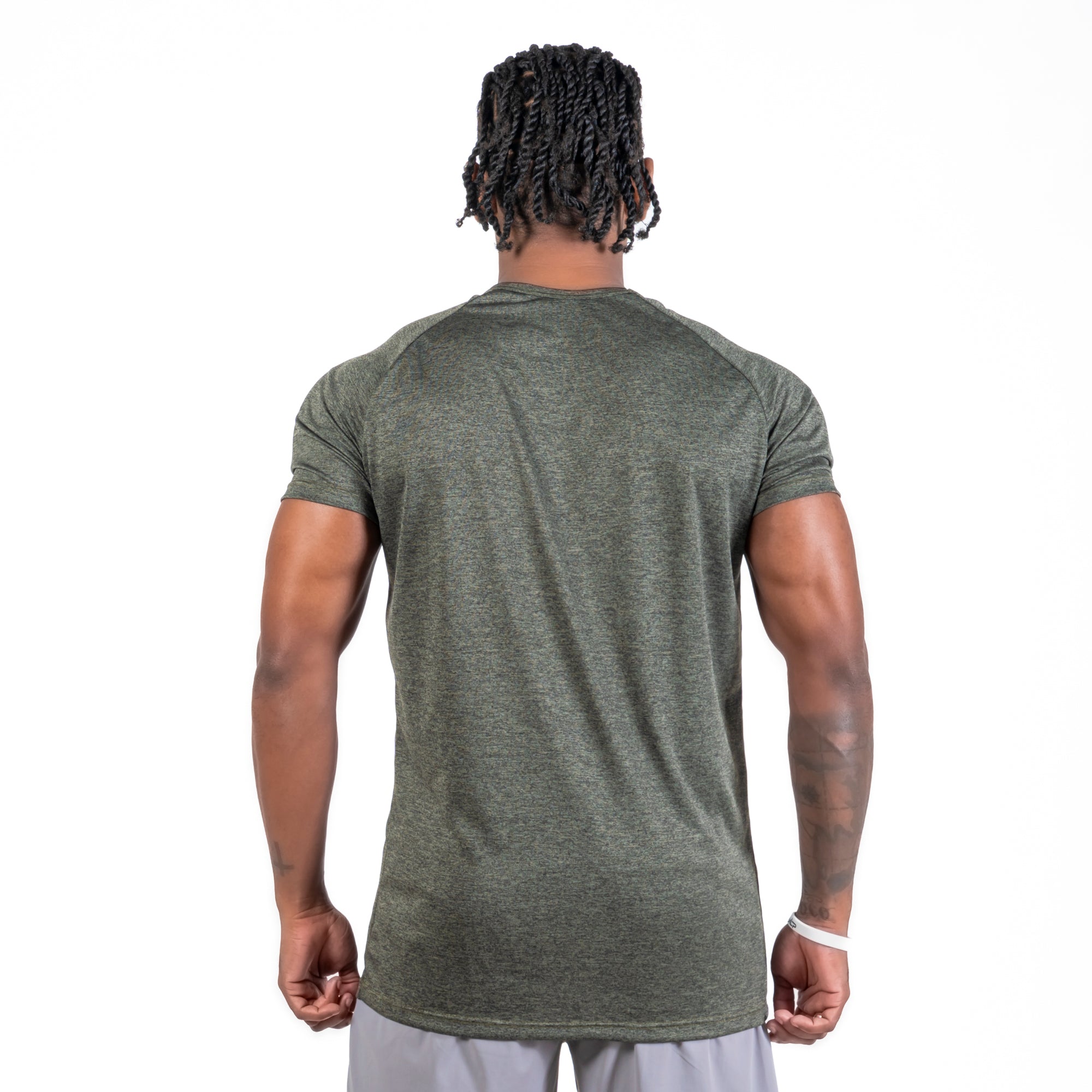 Camiseta Dry Fit New Tenacity Mescla Verde