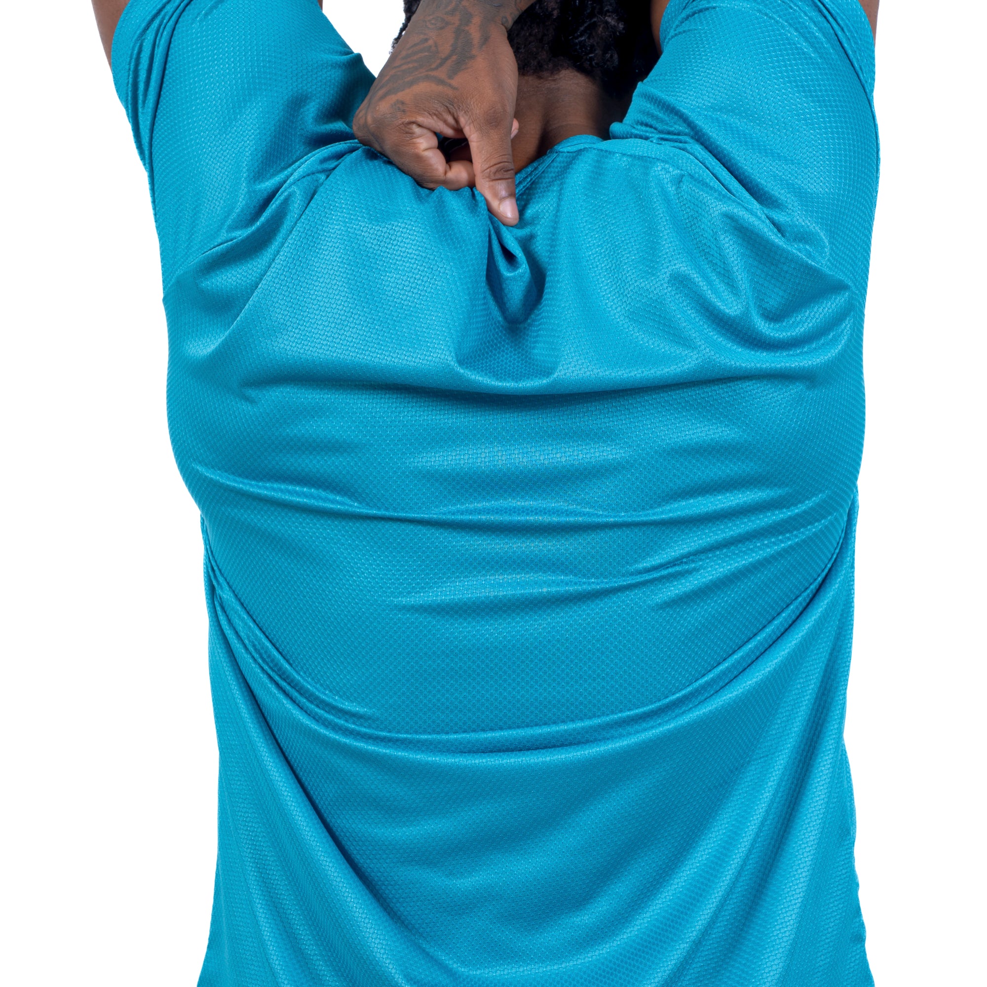 Camiseta Dry Fit Parallel Line Azul Safira