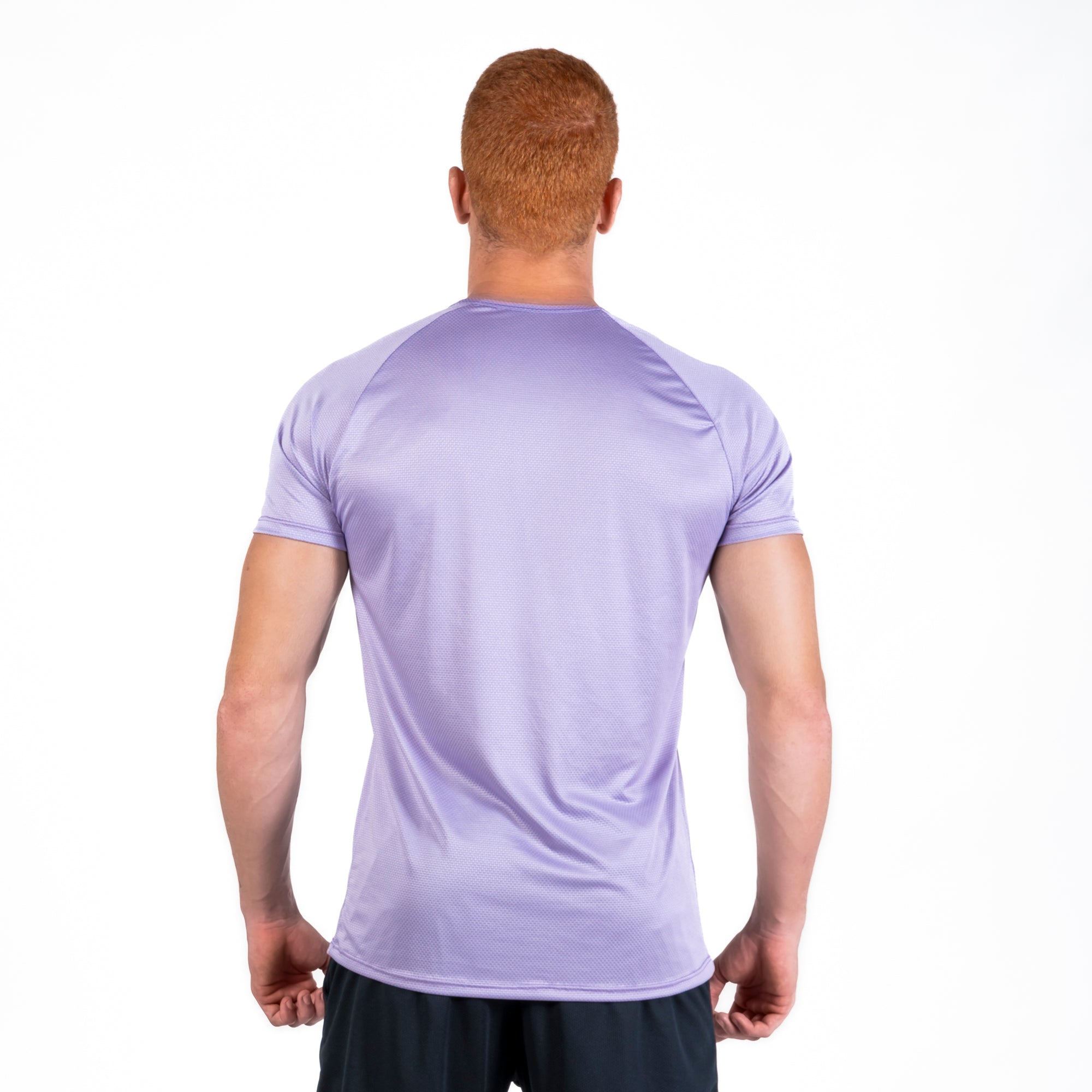 Camiseta Dry Fit Parallel Line Lilás Malva