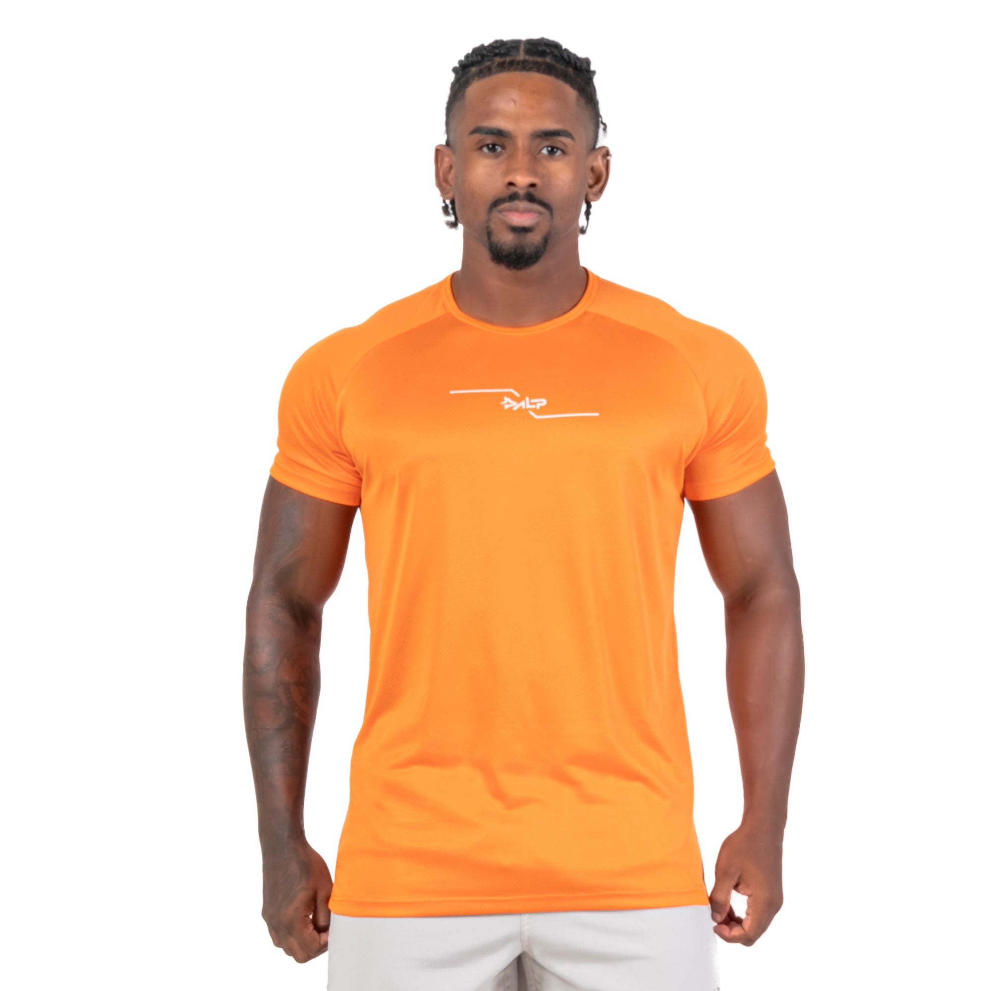 Camiseta Dry Fit Sense Laranja Intenso