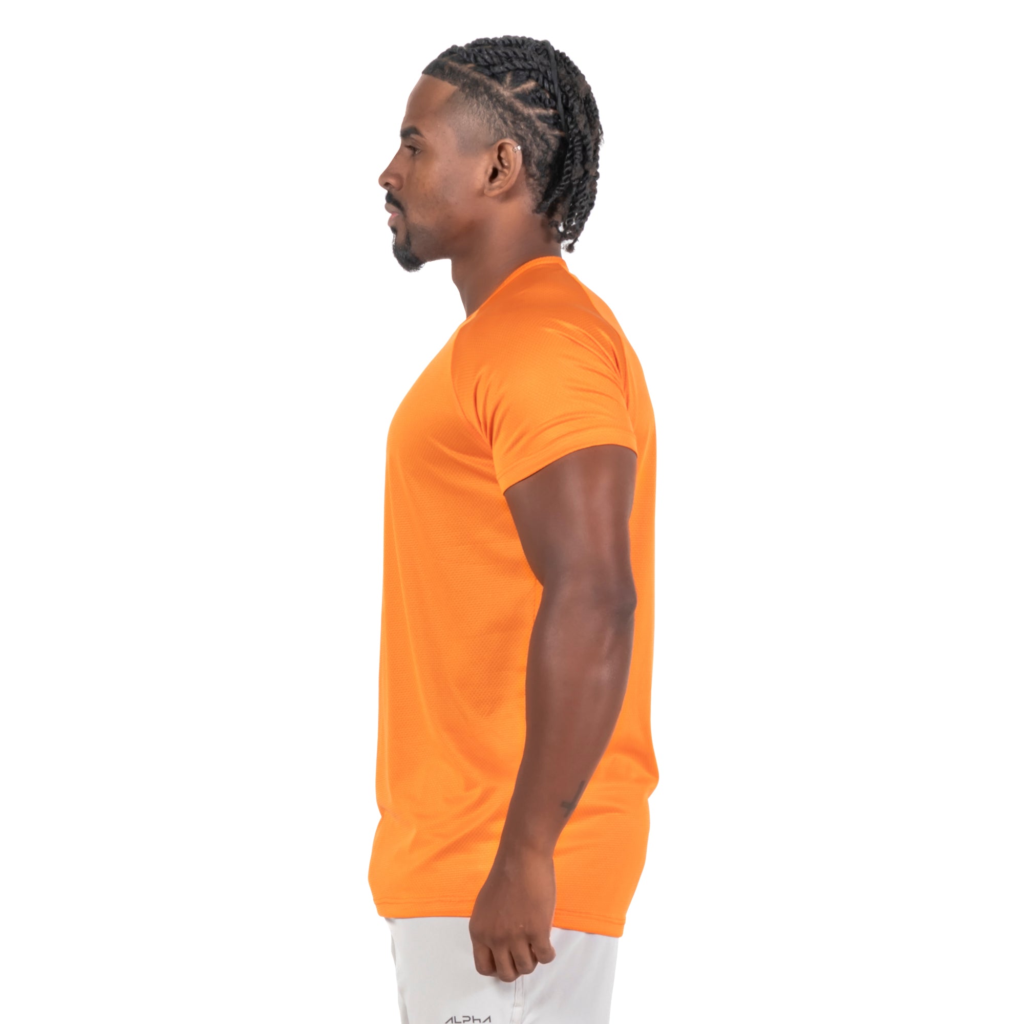 Camiseta Dry Fit Sense Laranja Intenso