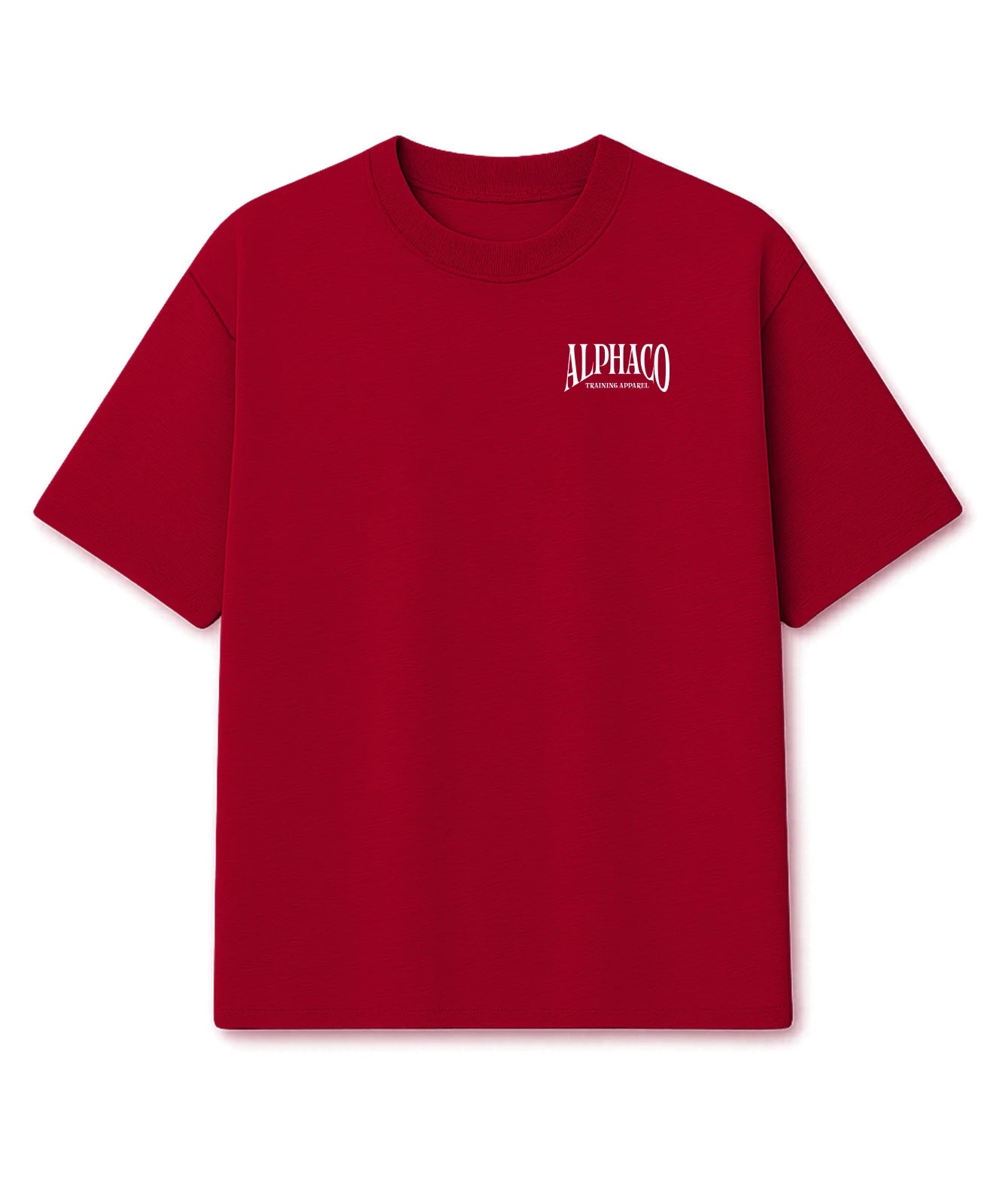 Camiseta Oversized Classic Carmim