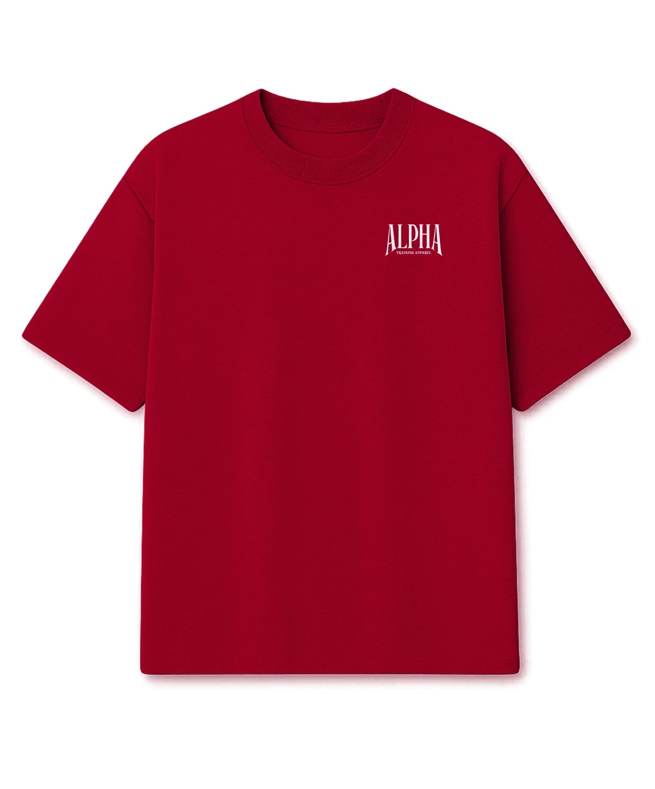 Camiseta Oversized Classic Carmim