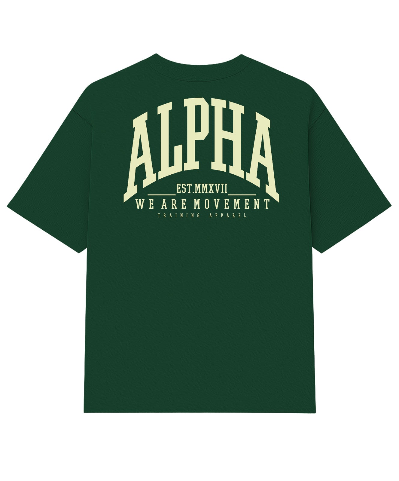 Camiseta Oversized Heavy Verde Floresta