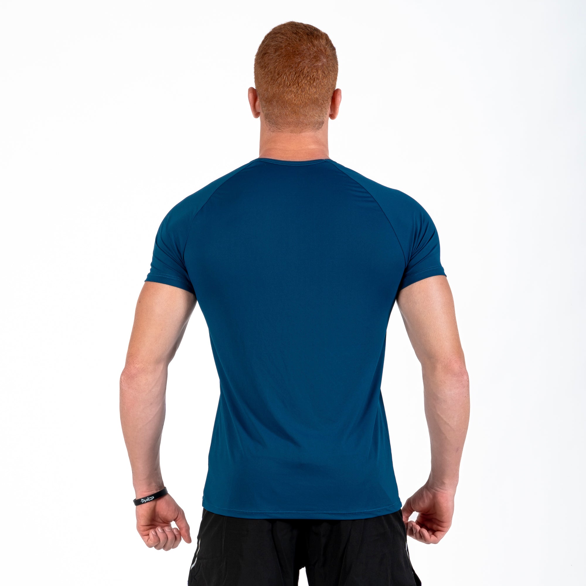 Camiseta Poliamida Fluid Pulse Azul Noturno