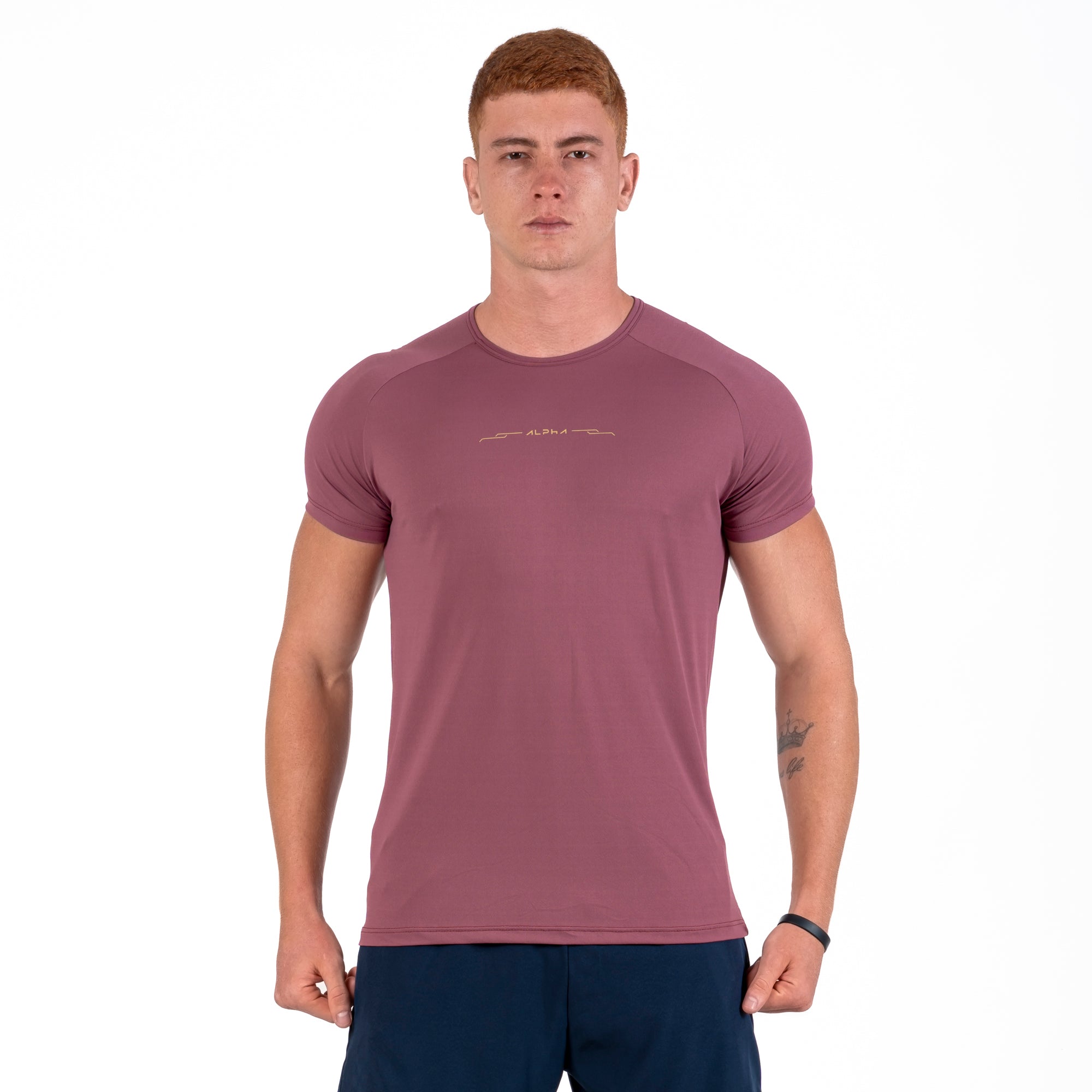 Camiseta Poliamida Fluid Pulse Rosa Malva
