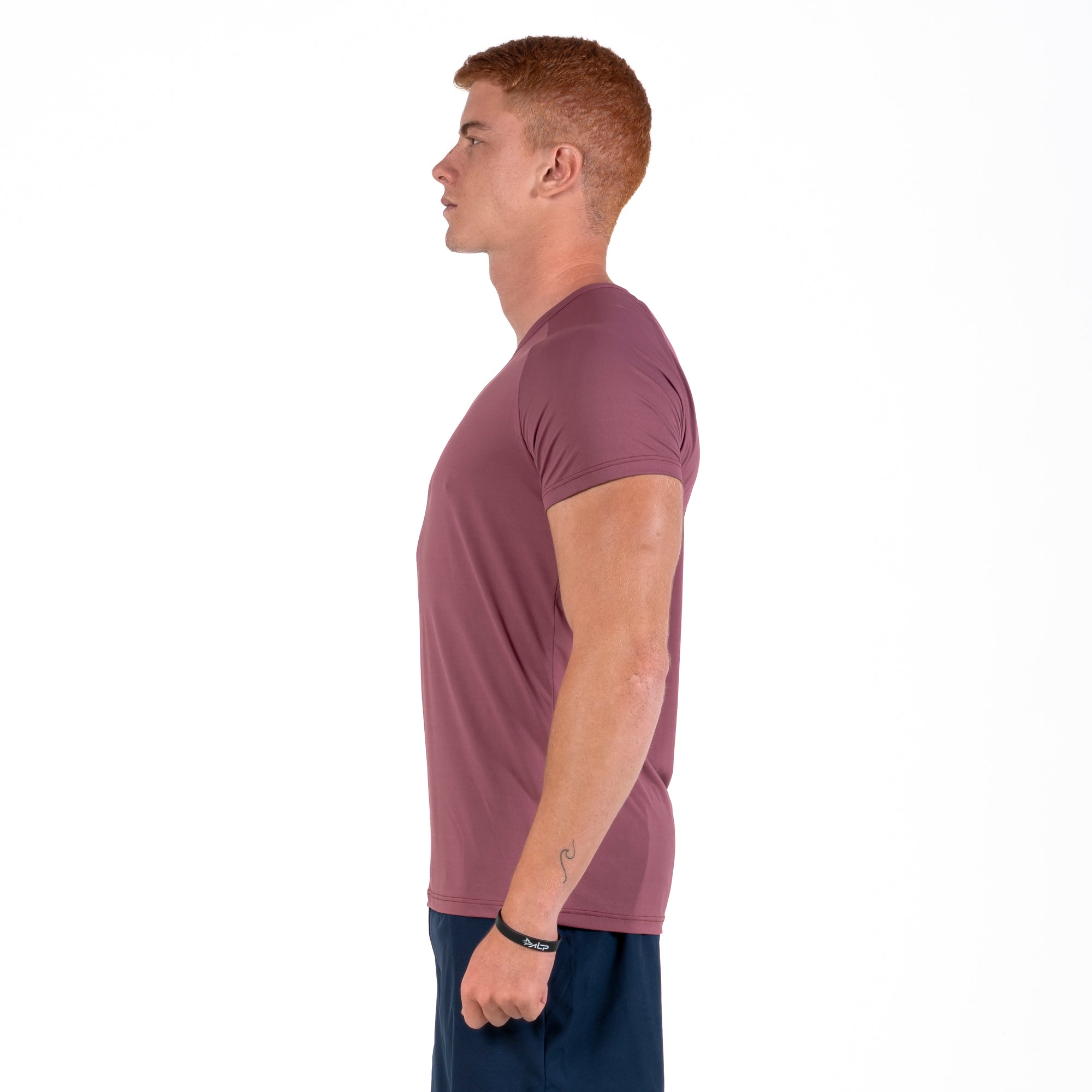 Camiseta Poliamida Fluid Pulse Rosa Malva