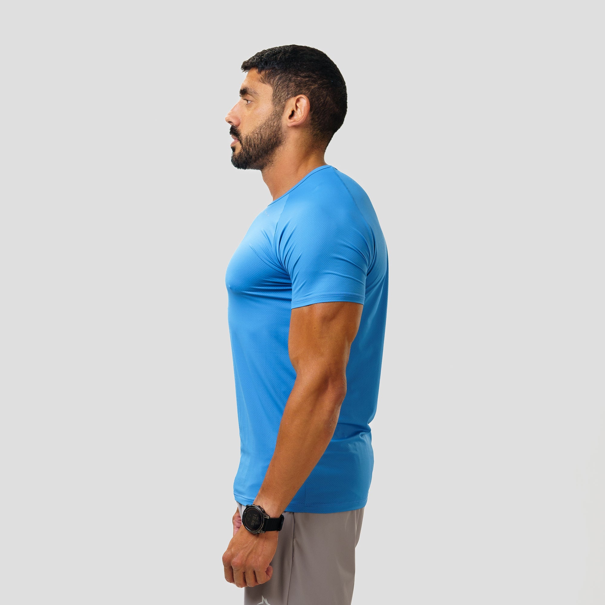 Camiseta Poliamida Horizon Flow Azul Céu