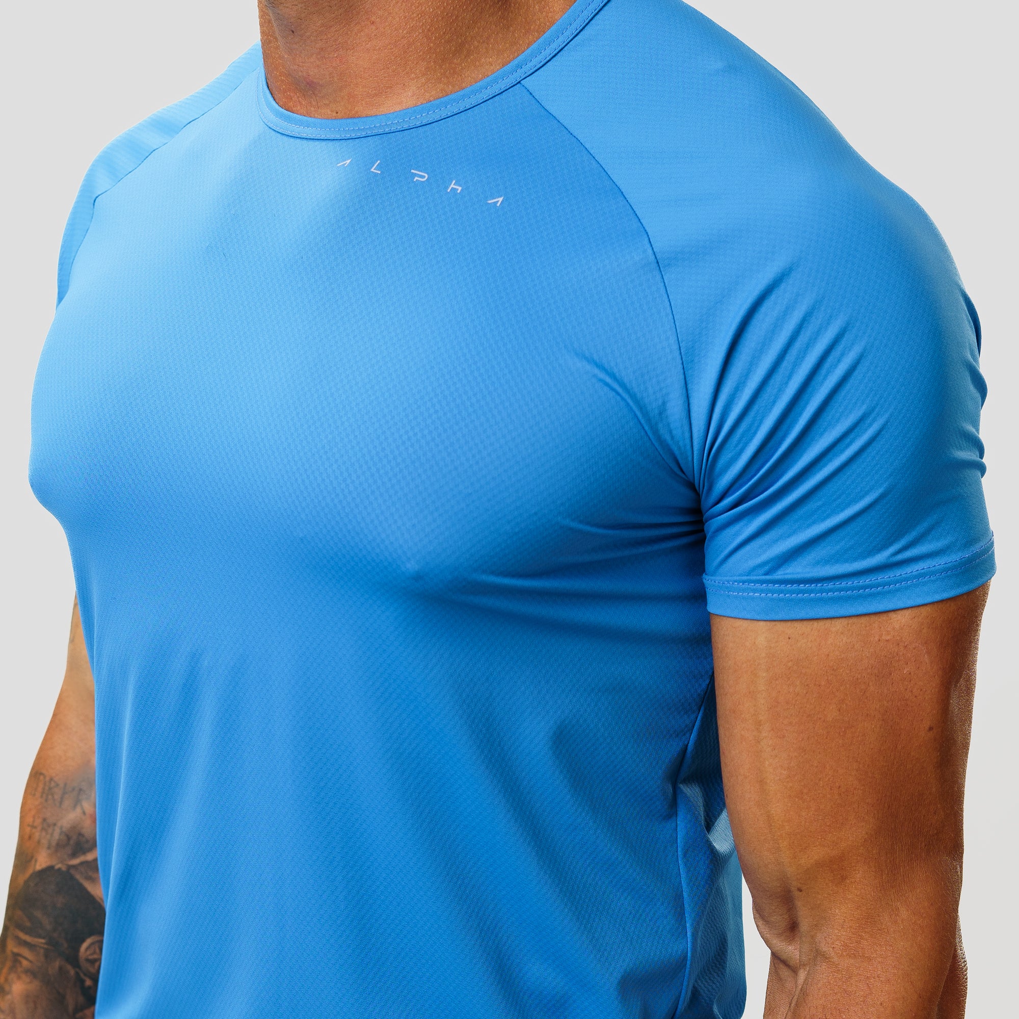 Camiseta Poliamida Horizon Flow Azul Céu