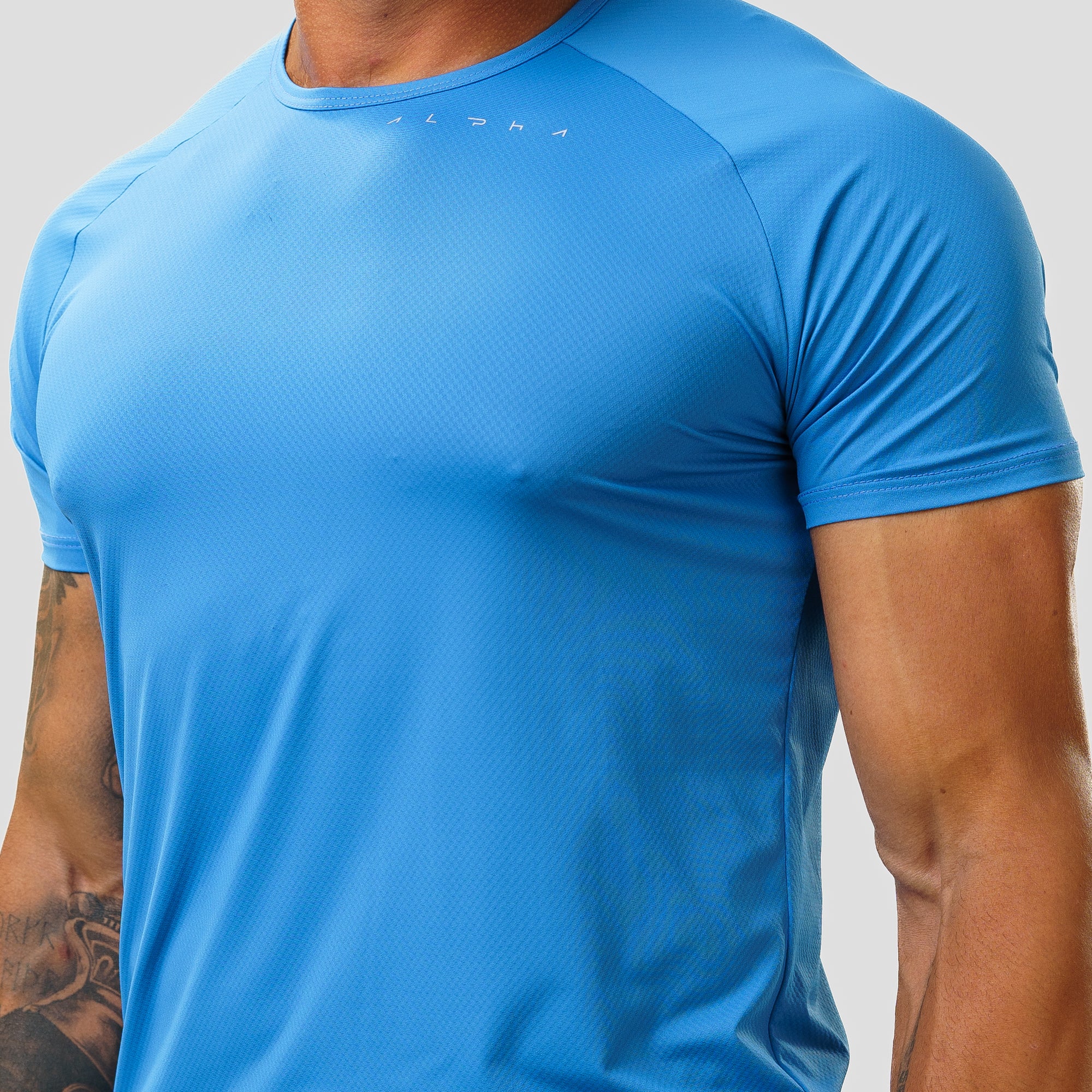 Camiseta Poliamida Horizon Flow Azul Céu