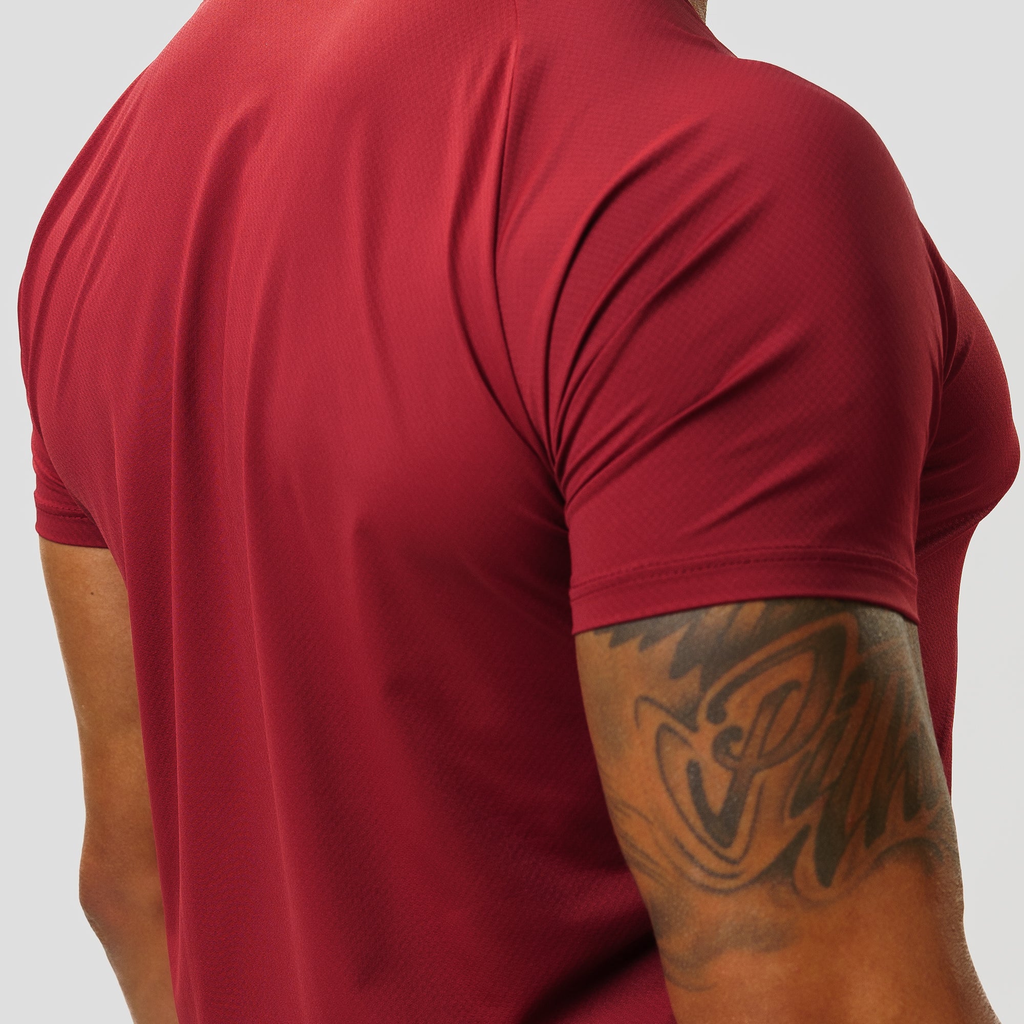 Camiseta Poliamida Horizon Flow Vermelho Acerola