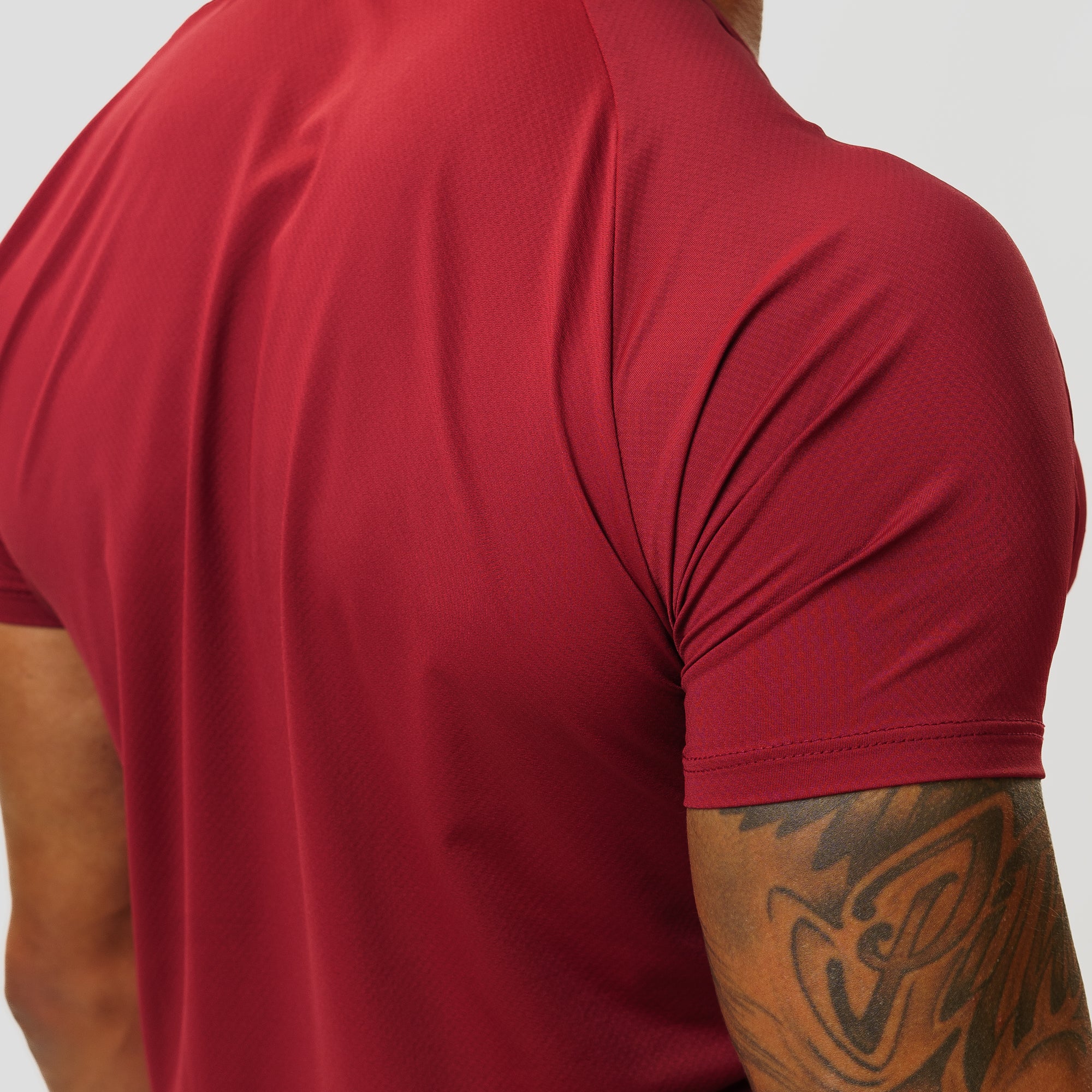 Camiseta Poliamida Horizon Flow Vermelho Acerola