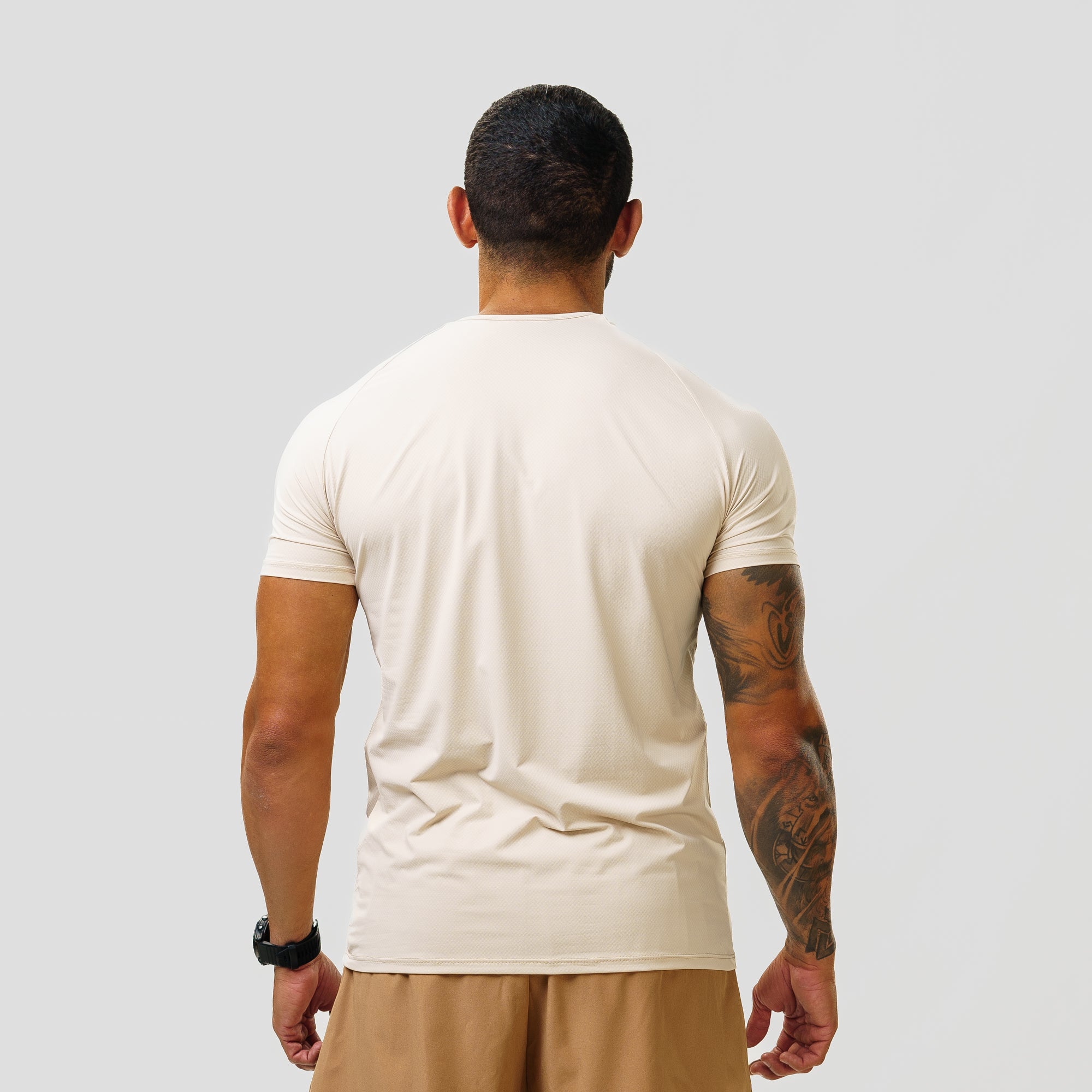 Camiseta Poliamida Lupus Flow Bege Monk