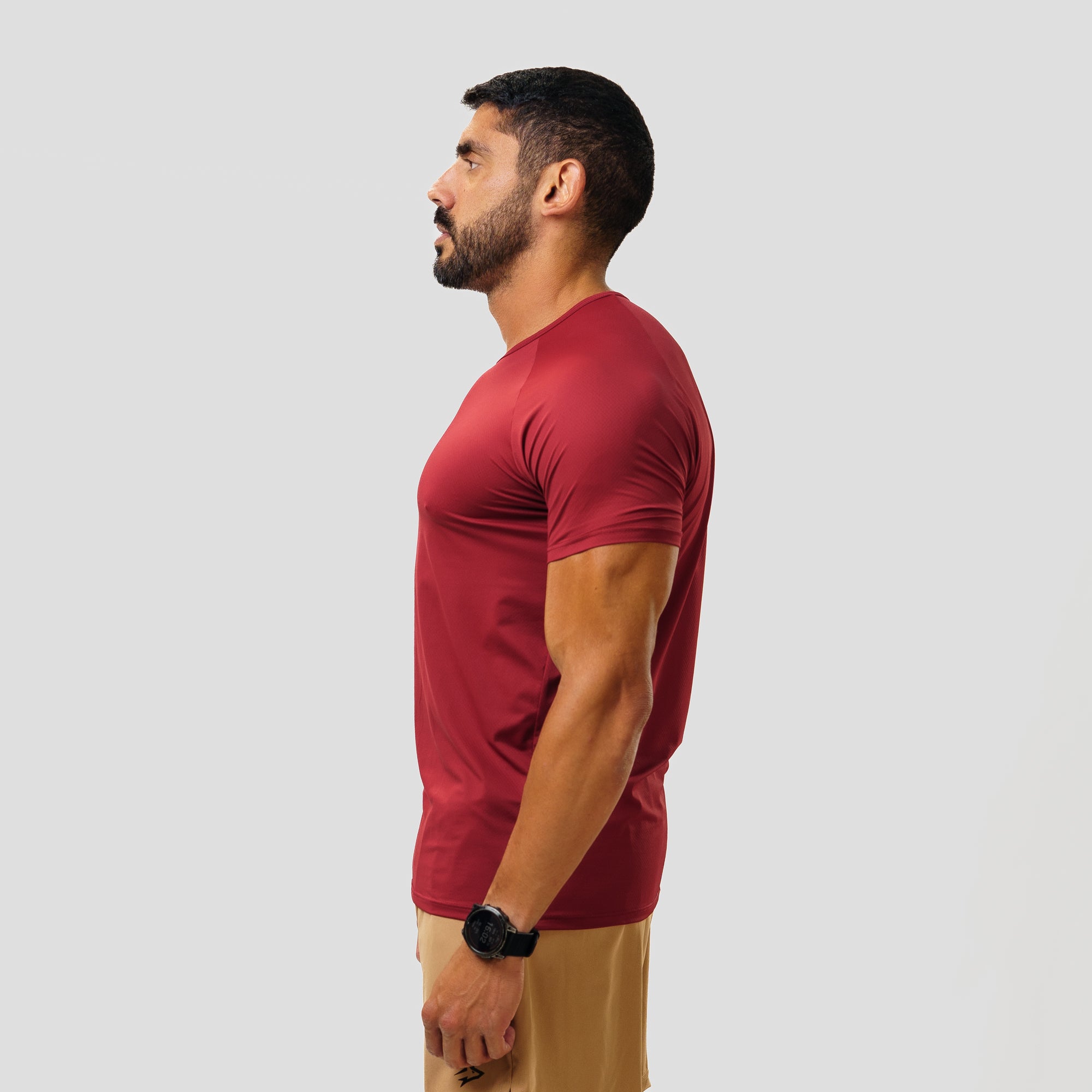 Camiseta Poliamida Lupus Flow Vermelho Acerola